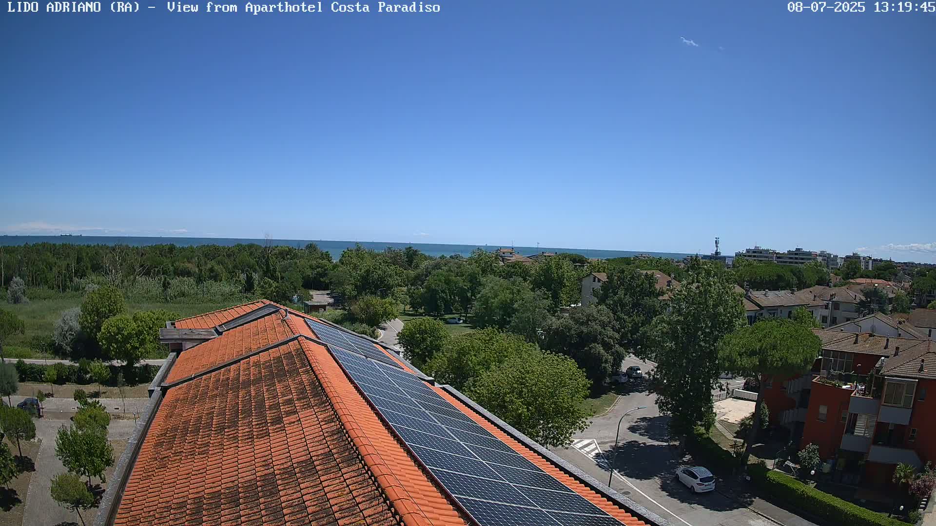 Lido Adriano Live Cam - Ravenna, Emilia-Romagna, Italy