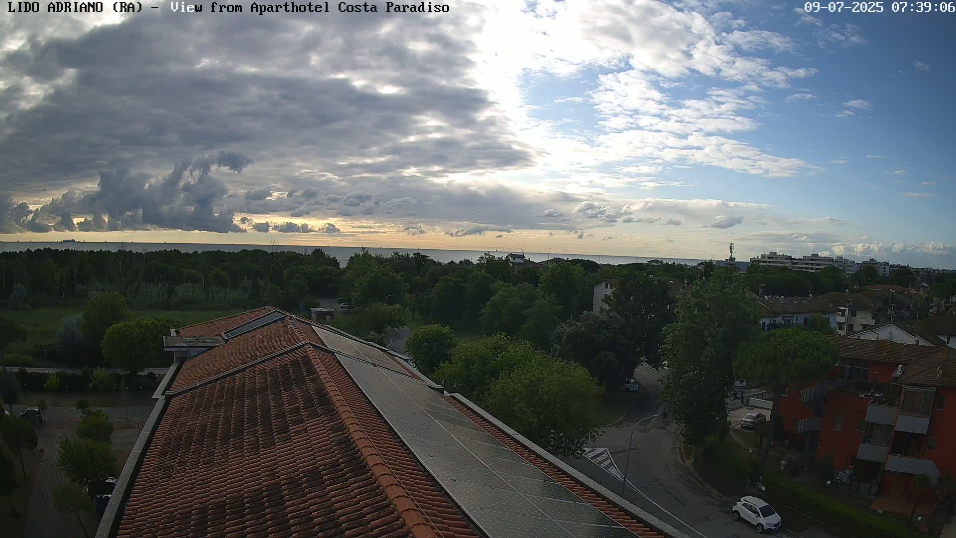 Lido Adriano Live Cam - Ravenna, Emilia-Romagna, Italy