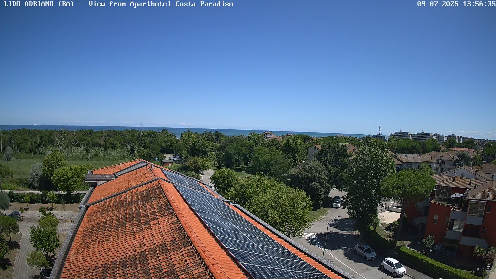 Lido Adriano Live Cam - Ravenna, Emilia-Romagna, Italy