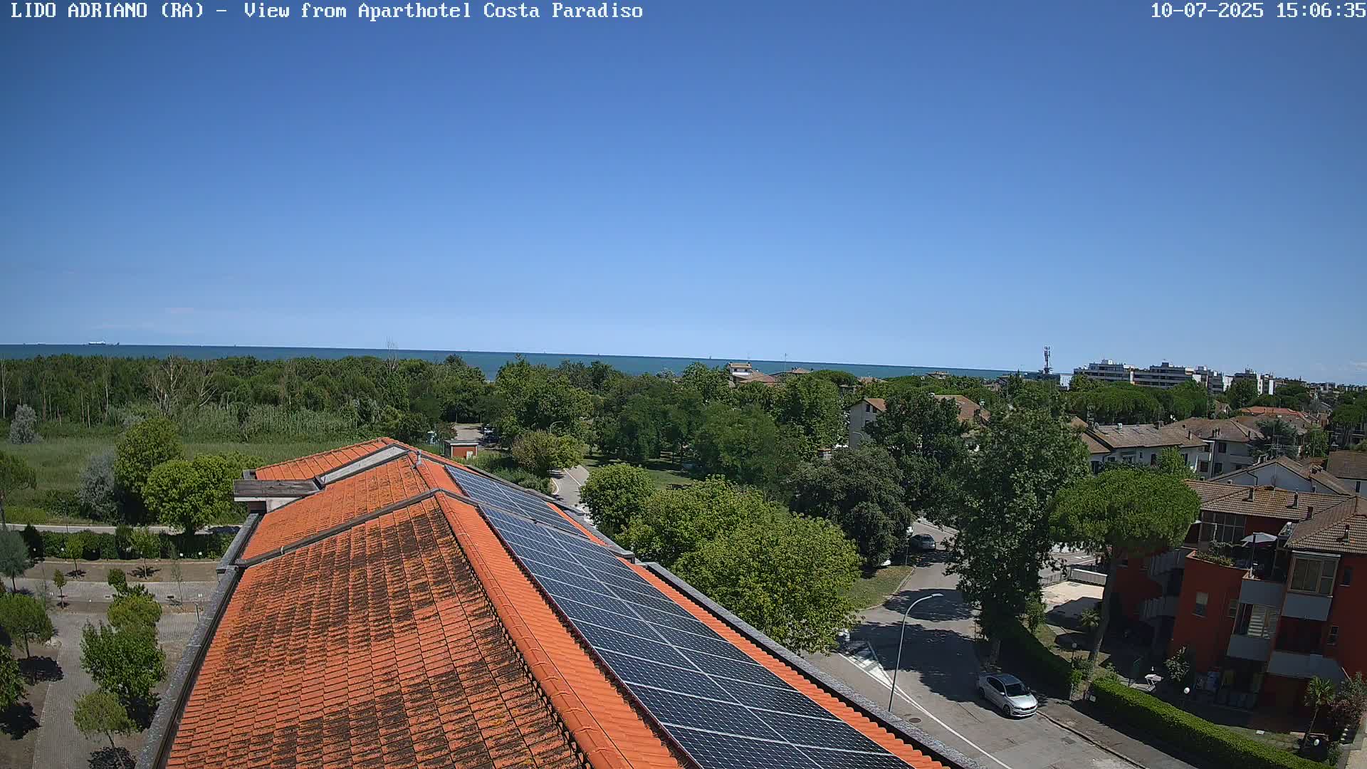 Lido Adriano Live Cam - Ravenna, Emilia-Romagna, Italy