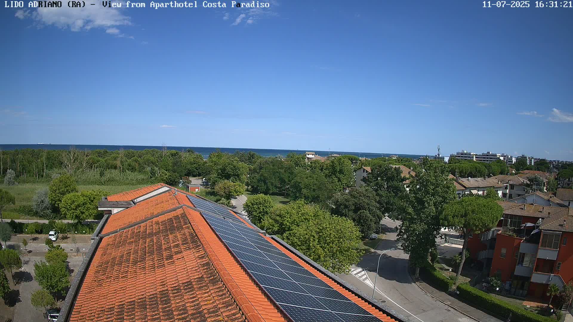 Lido Adriano Live Cam - Ravenna, Emilia-Romagna, Italy