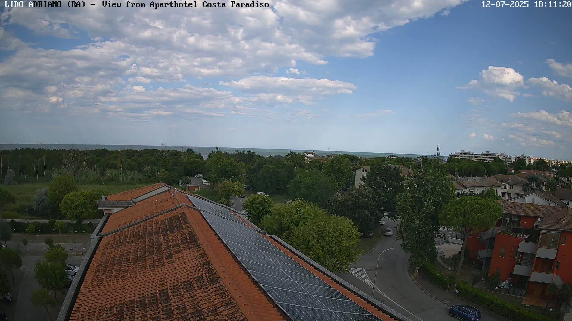 Lido Adriano Live Cam - Ravenna, Emilia-Romagna, Italy