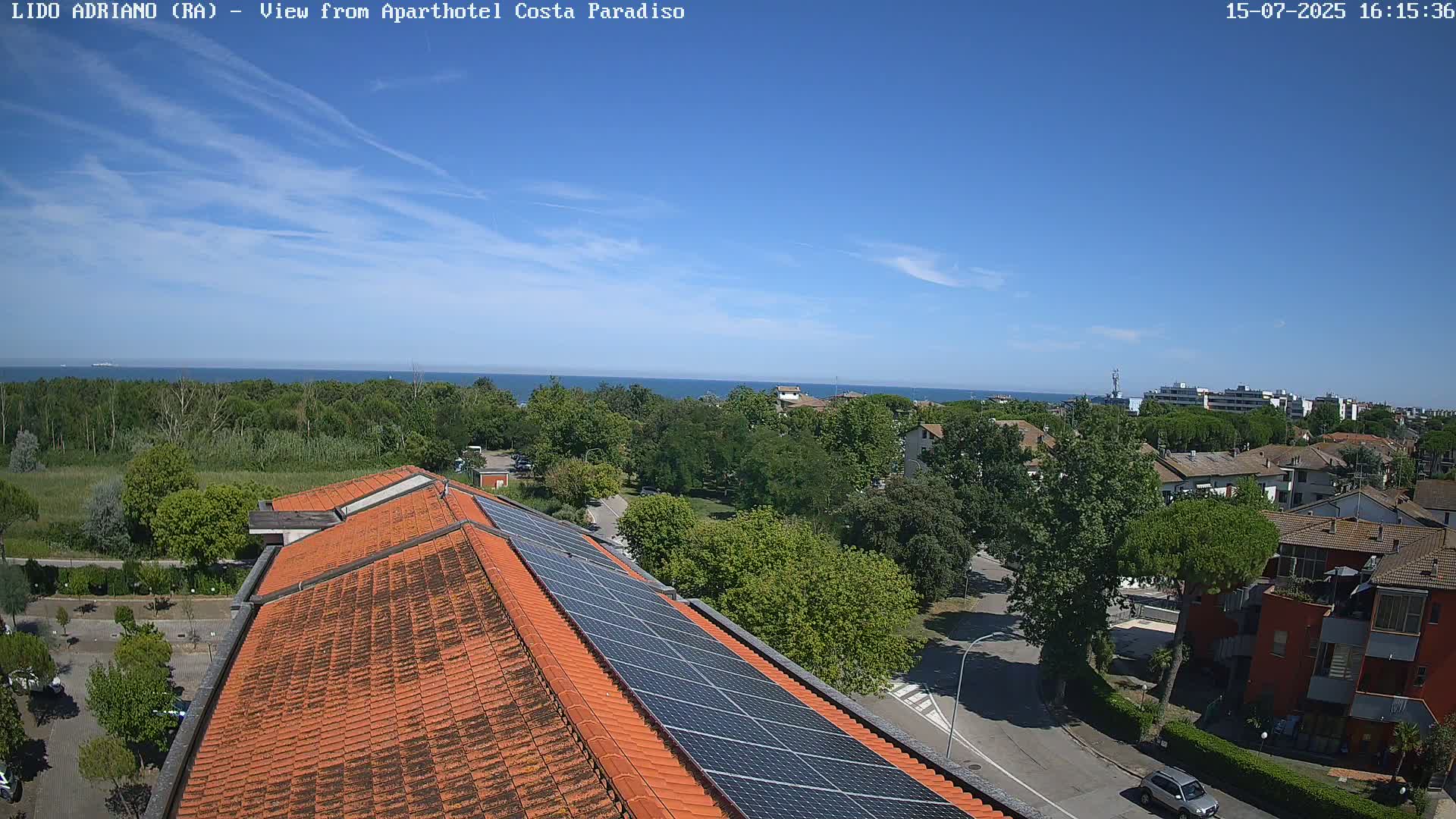 Lido Adriano Live Cam - Ravenna, Emilia-Romagna, Italy