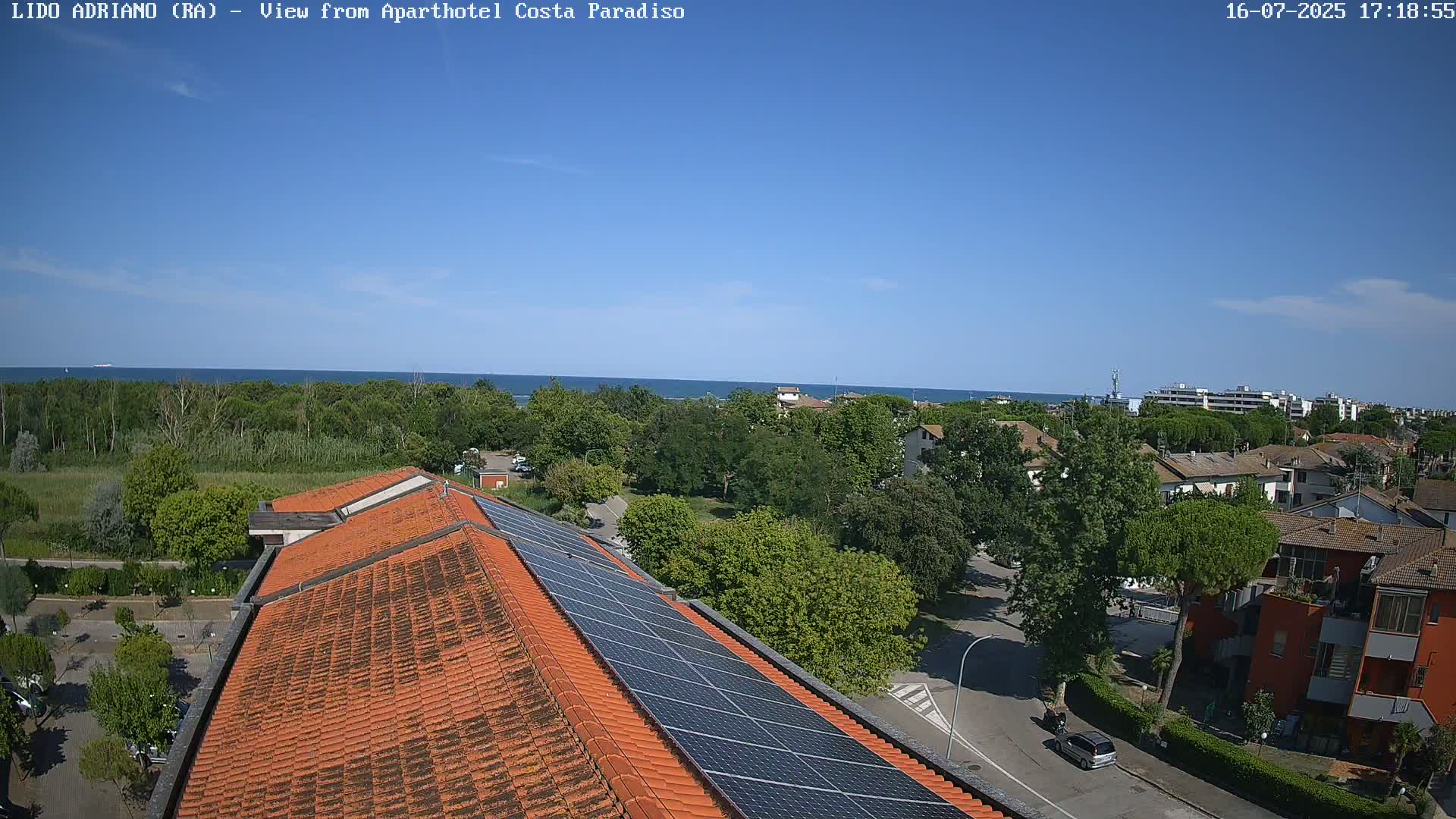Lido Adriano Live Cam - Ravenna, Emilia-Romagna, Italy