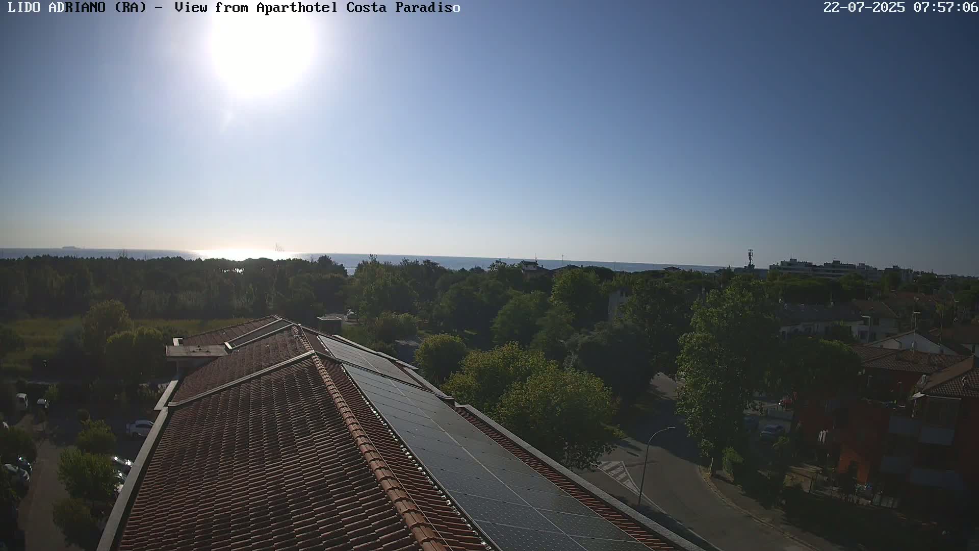 Lido Adriano Live Cam - Ravenna, Emilia-Romagna, Italy