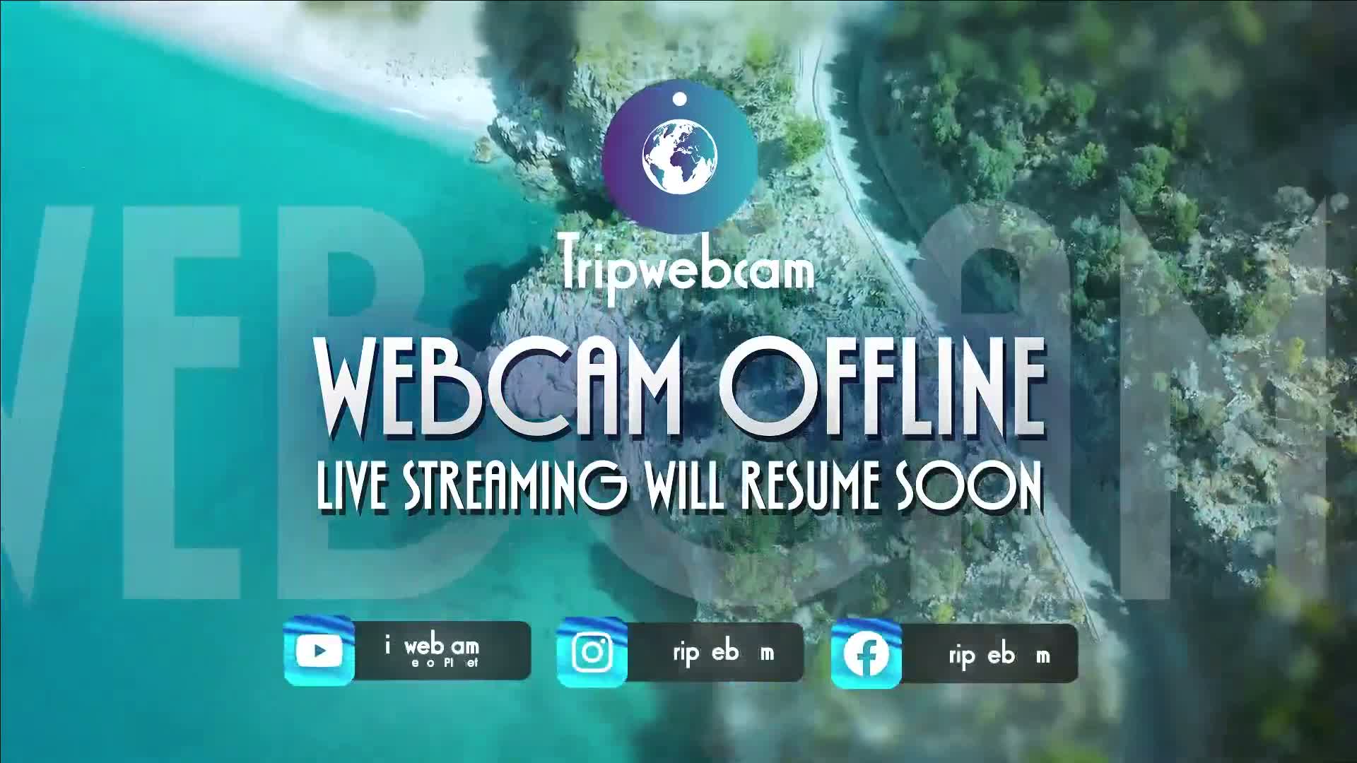Isola dei Pescatori Island, Maggiore Lake Live Cam - Stresa, Piedmont, Italy