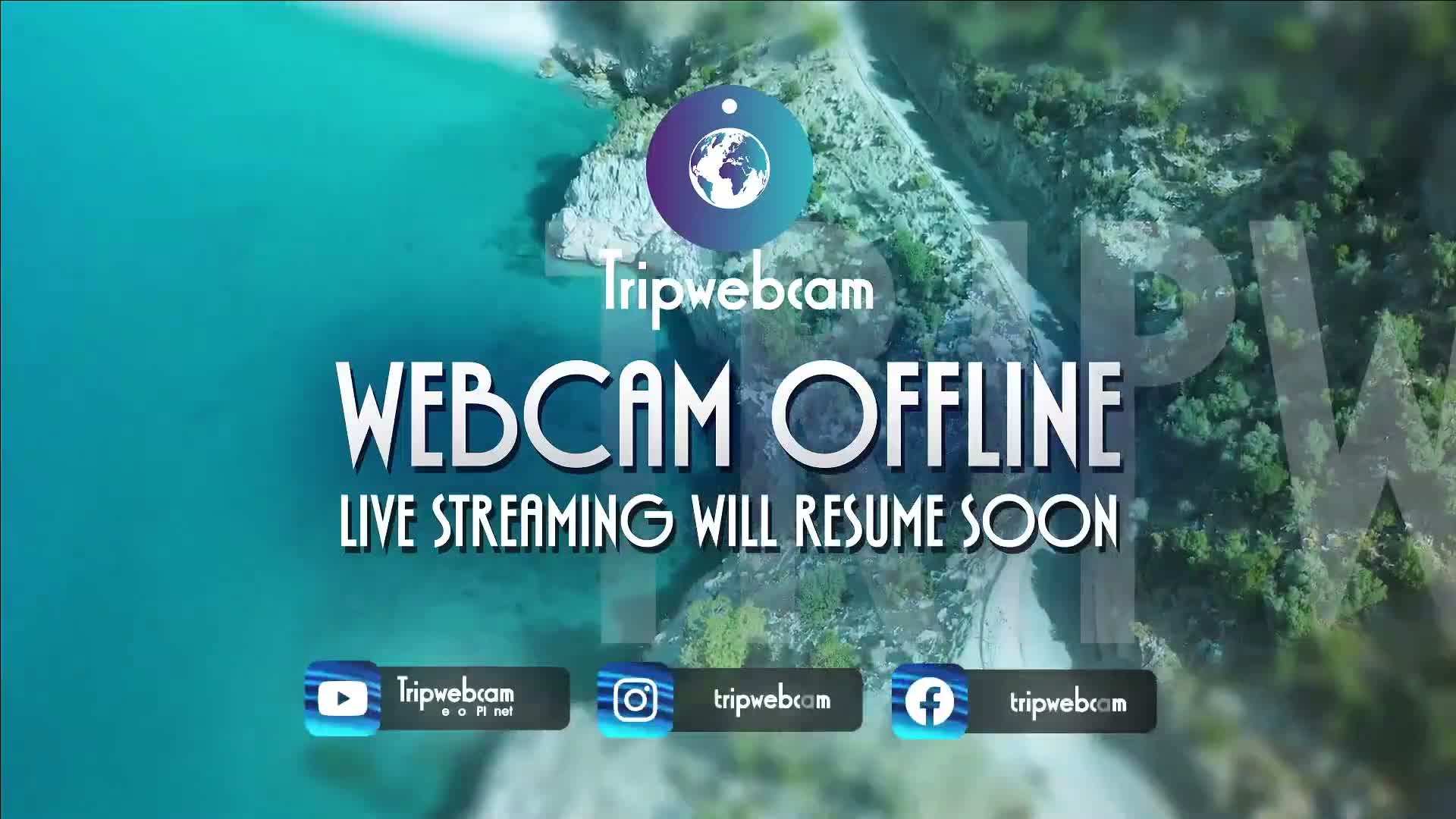 Isola dei Pescatori Island, Maggiore Lake Live Cam - Stresa, Piedmont, Italy