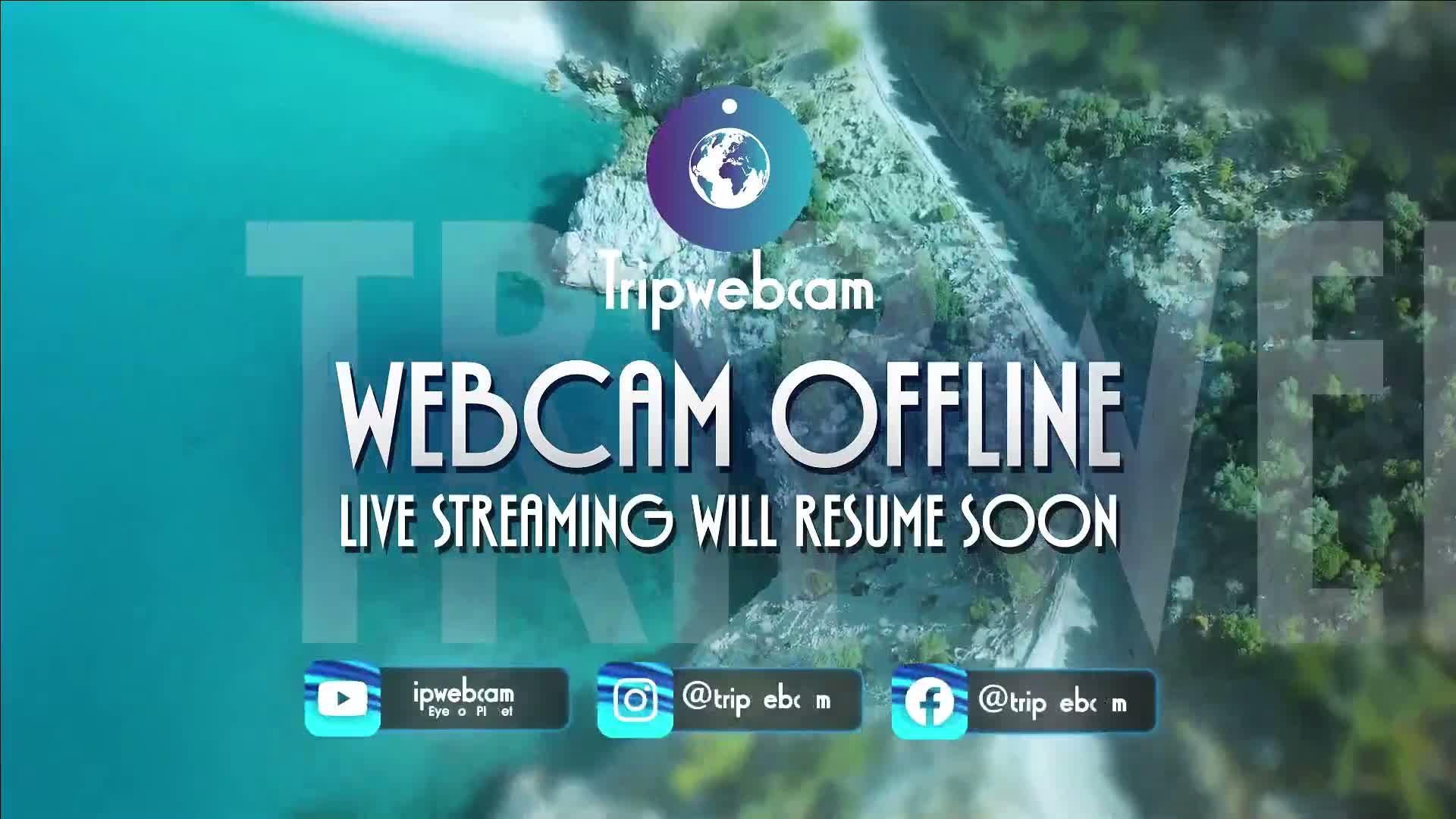 Isola dei Pescatori Island, Maggiore Lake Live Cam - Stresa, Piedmont, Italy