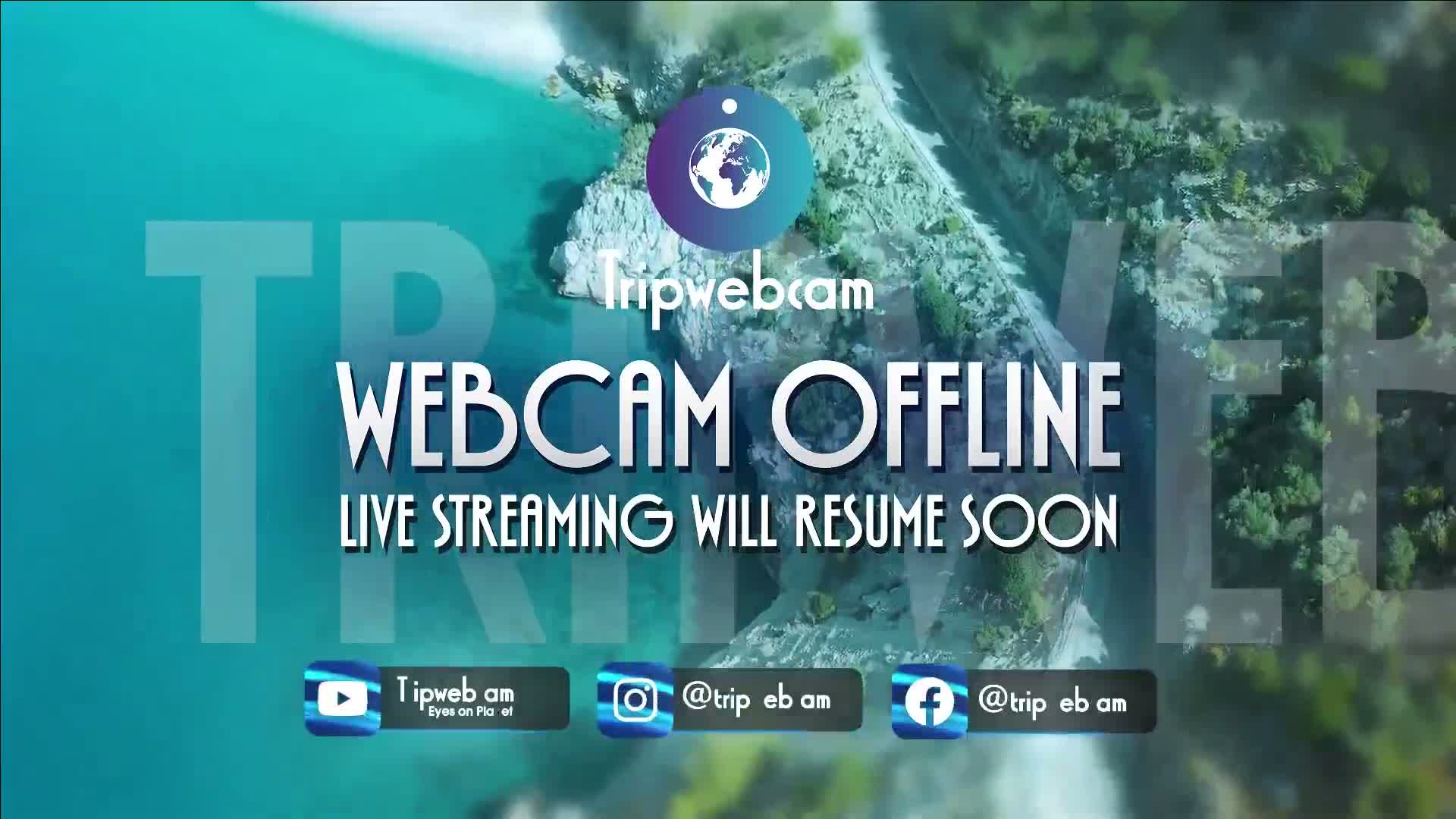 Isola dei Pescatori Island, Maggiore Lake Live Cam - Stresa, Piedmont, Italy