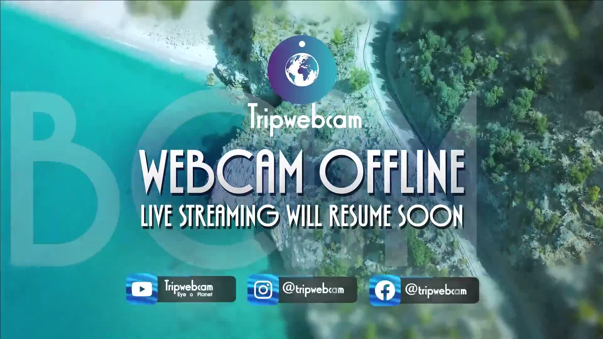 Isola dei Pescatori Island, Maggiore Lake Live Cam - Stresa, Piedmont, Italy