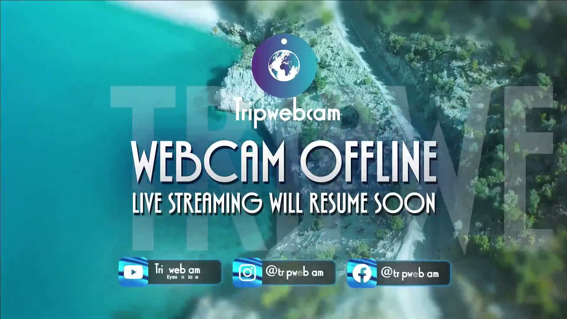 Isola dei Pescatori Island, Maggiore Lake Live Cam - Stresa, Piedmont, Italy