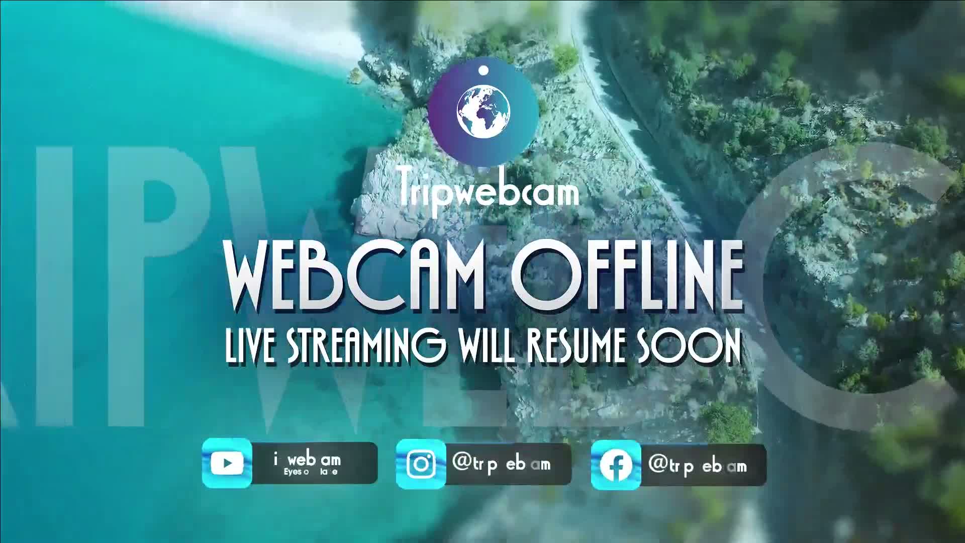 Isola dei Pescatori Island, Maggiore Lake Live Cam - Stresa, Piedmont, Italy