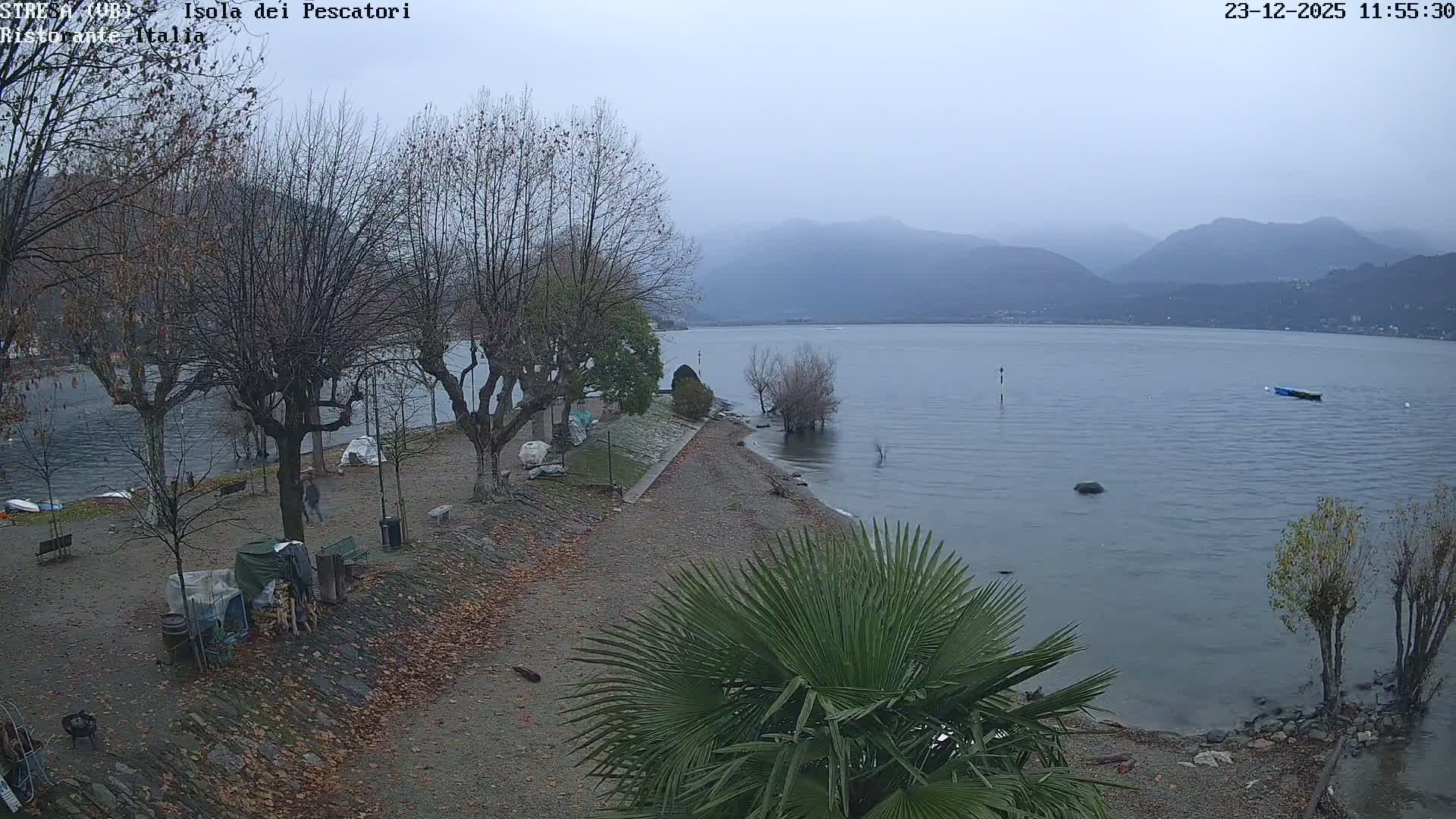 Isola dei Pescatori Island, Maggiore Lake Live Cam - Stresa, Piedmont, Italy