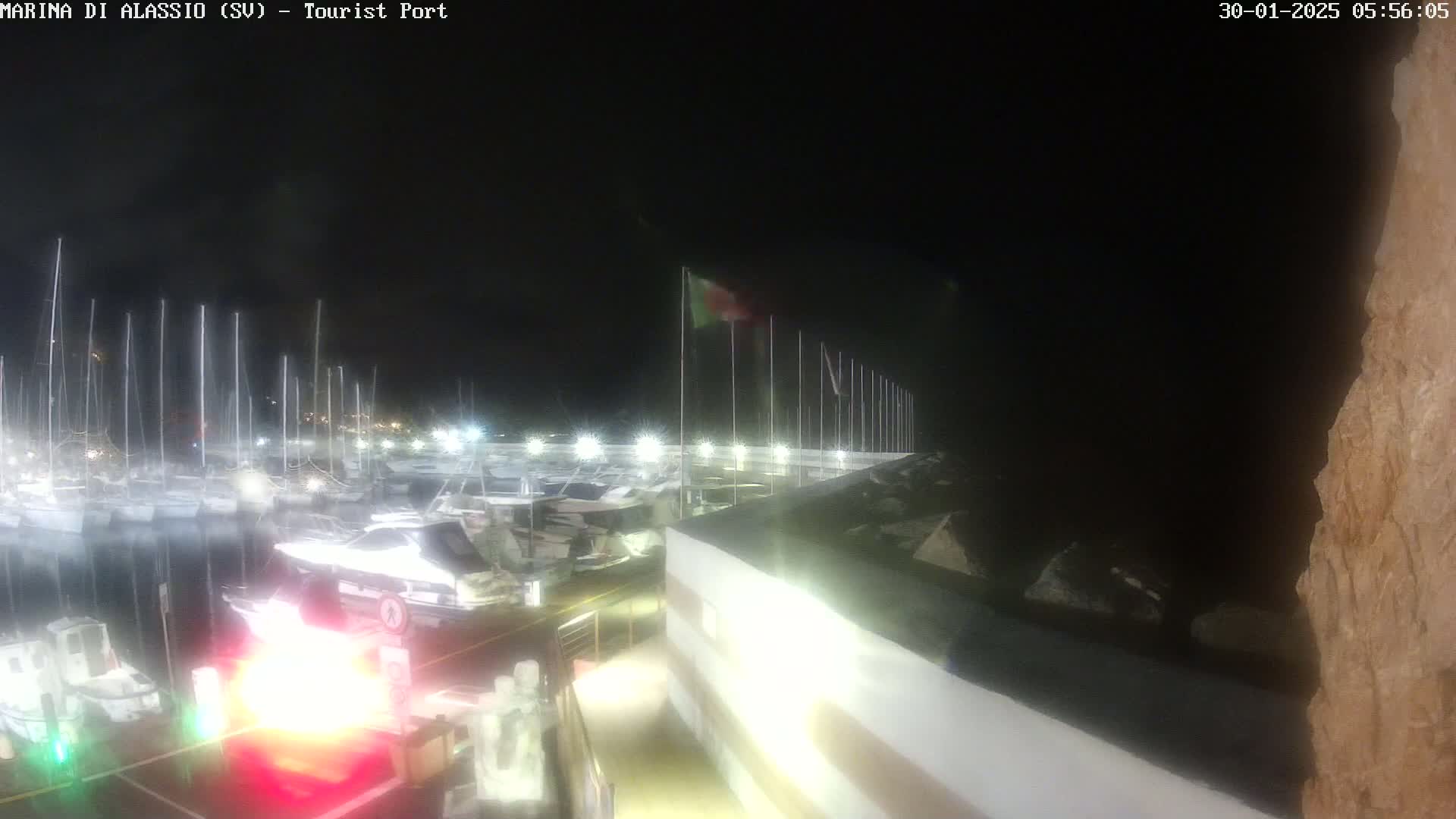Alassio  Marina , Porto Luca Ferrari Live Cam - Alassio,  Liguria, Italy