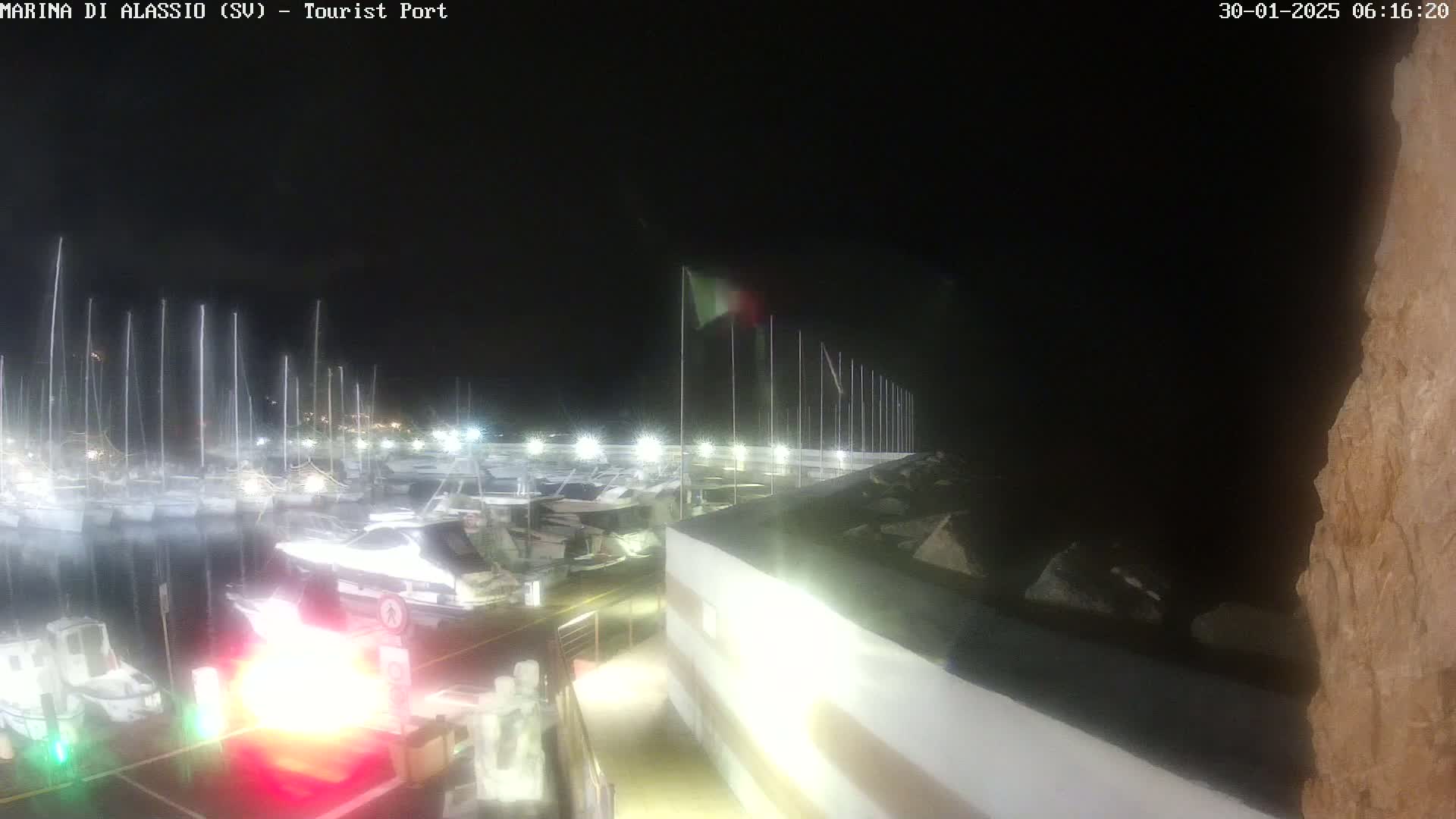 Alassio  Marina , Porto Luca Ferrari Live Cam - Alassio,  Liguria, Italy