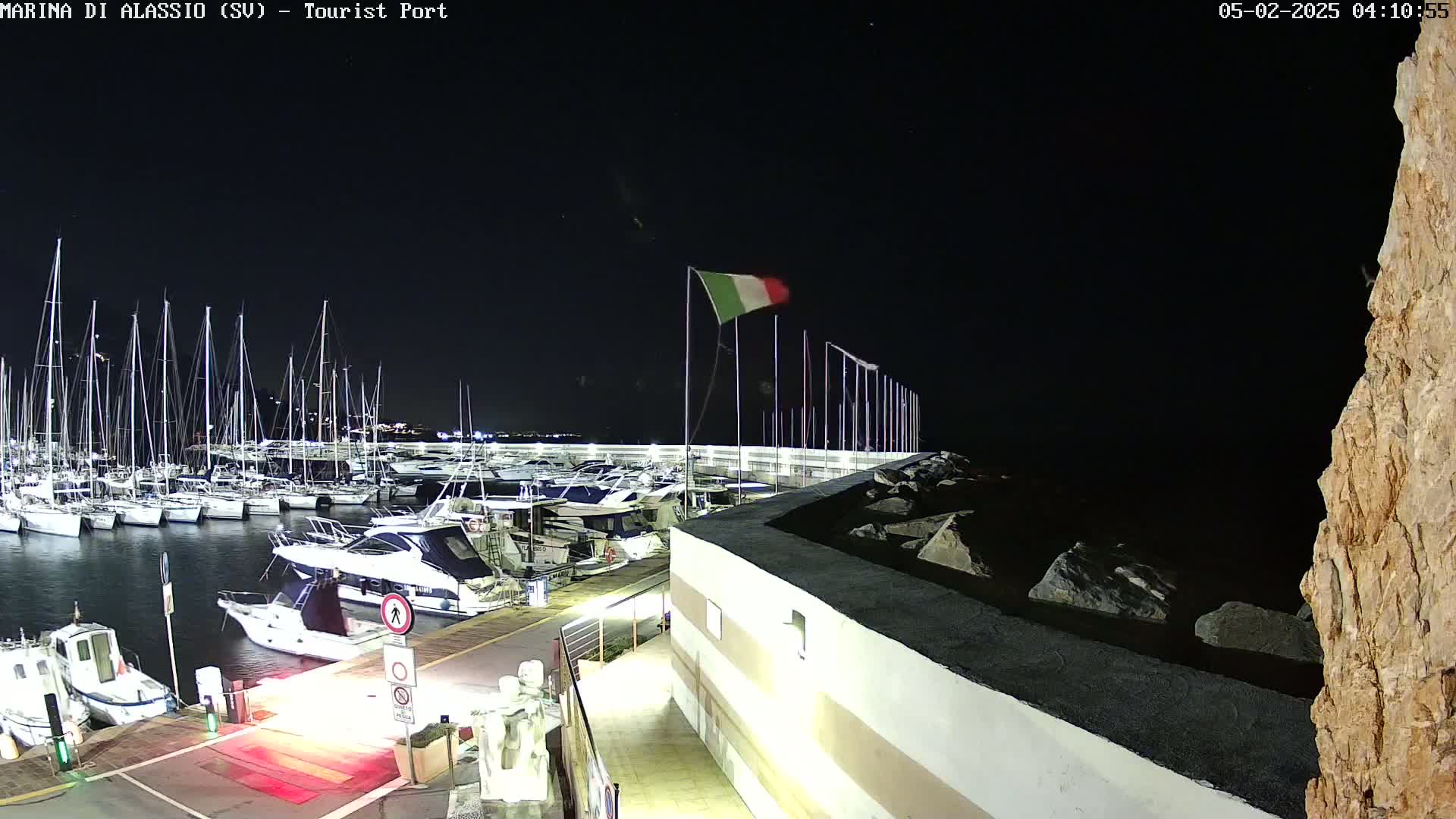 Alassio  Marina , Porto Luca Ferrari Live Cam - Alassio,  Liguria, Italy