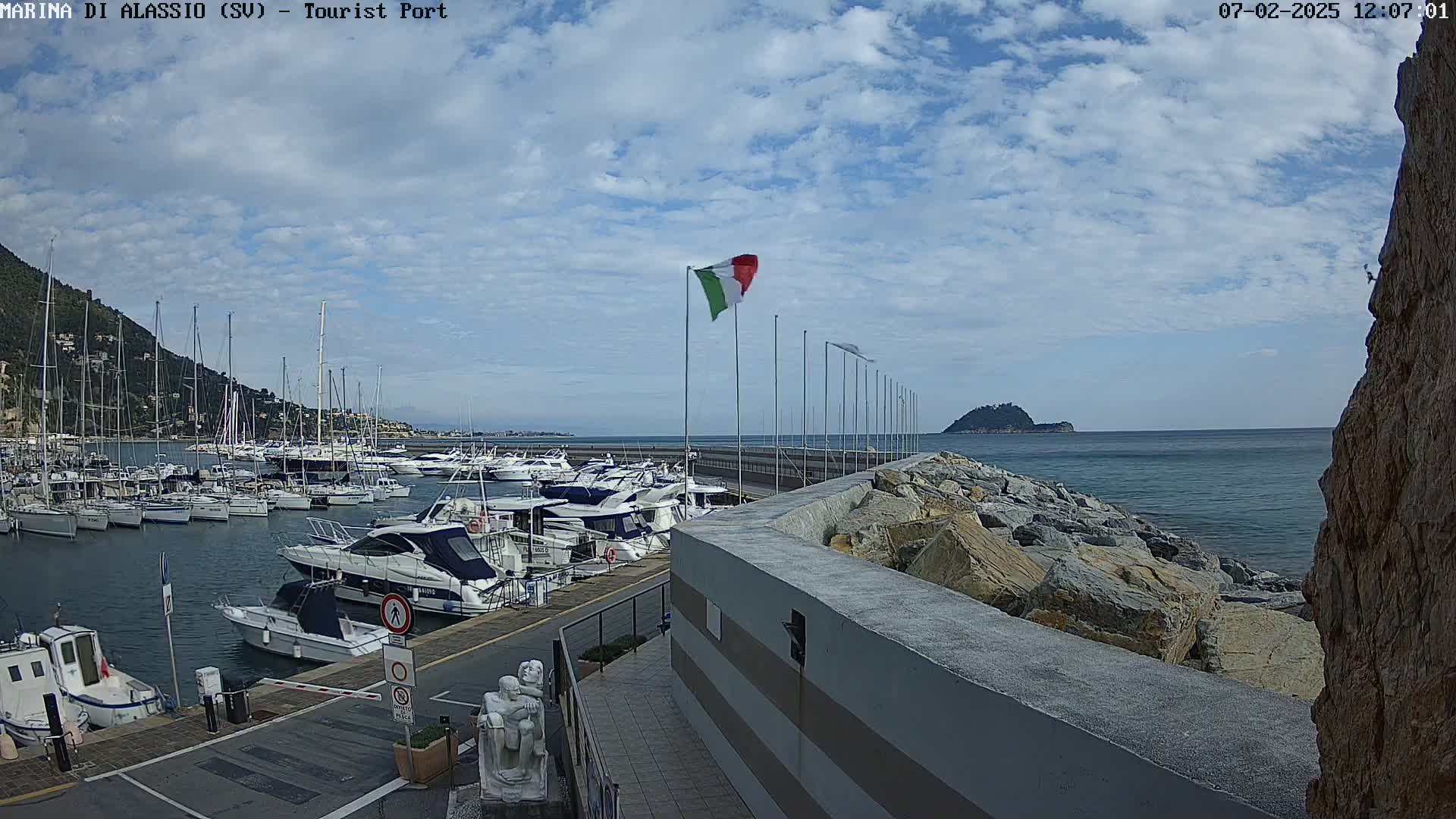 Alassio  Marina , Porto Luca Ferrari Live Cam - Alassio,  Liguria, Italy