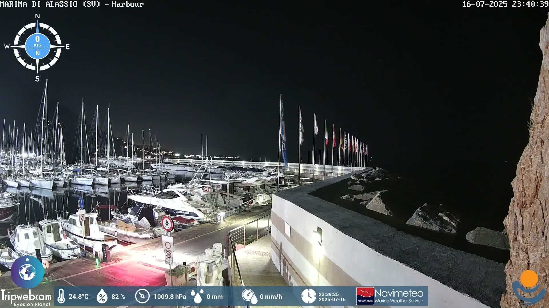 Alassio  Marina , Porto Luca Ferrari Live Cam - Alassio,  Liguria, Italy