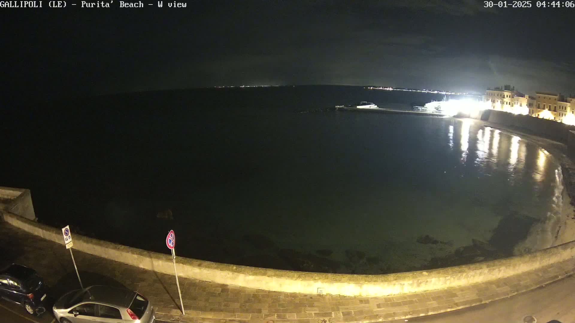 Gallipoli, Purita Beach Live Cam -  Apulia, Italy