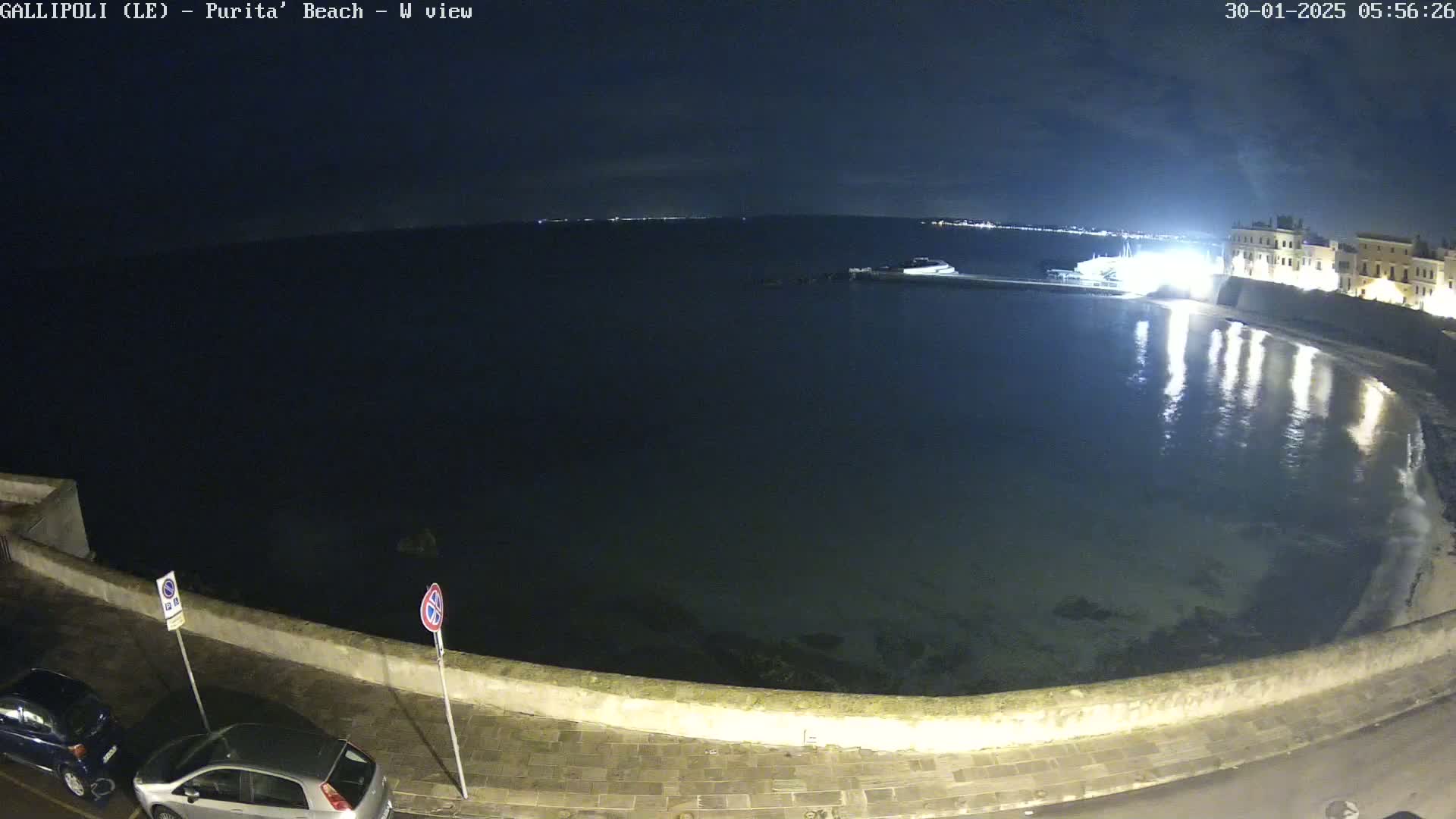 Gallipoli, Purita Beach Live Cam -  Apulia, Italy