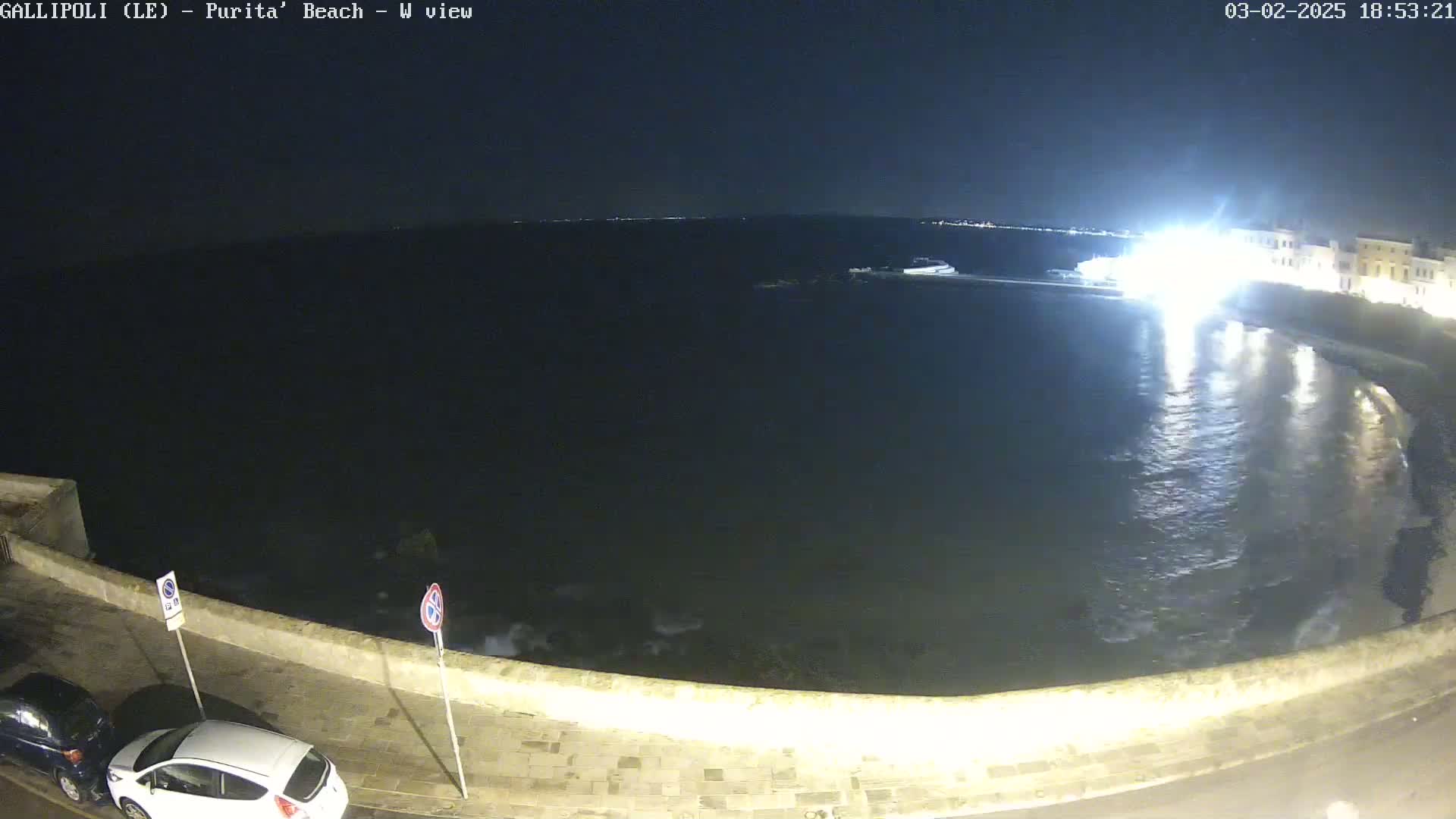 Gallipoli, Purita Beach Live Cam -  Apulia, Italy