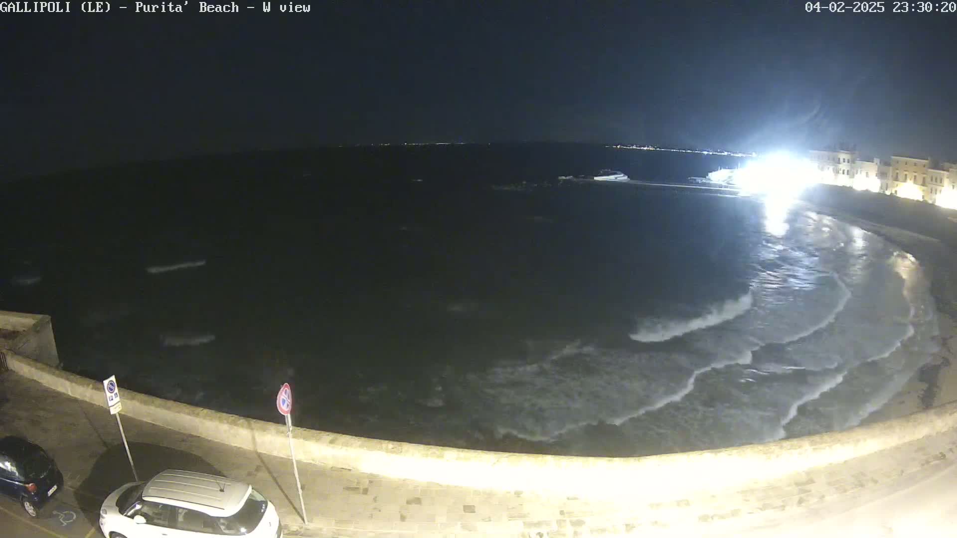 Gallipoli, Purita Beach Live Cam -  Apulia, Italy