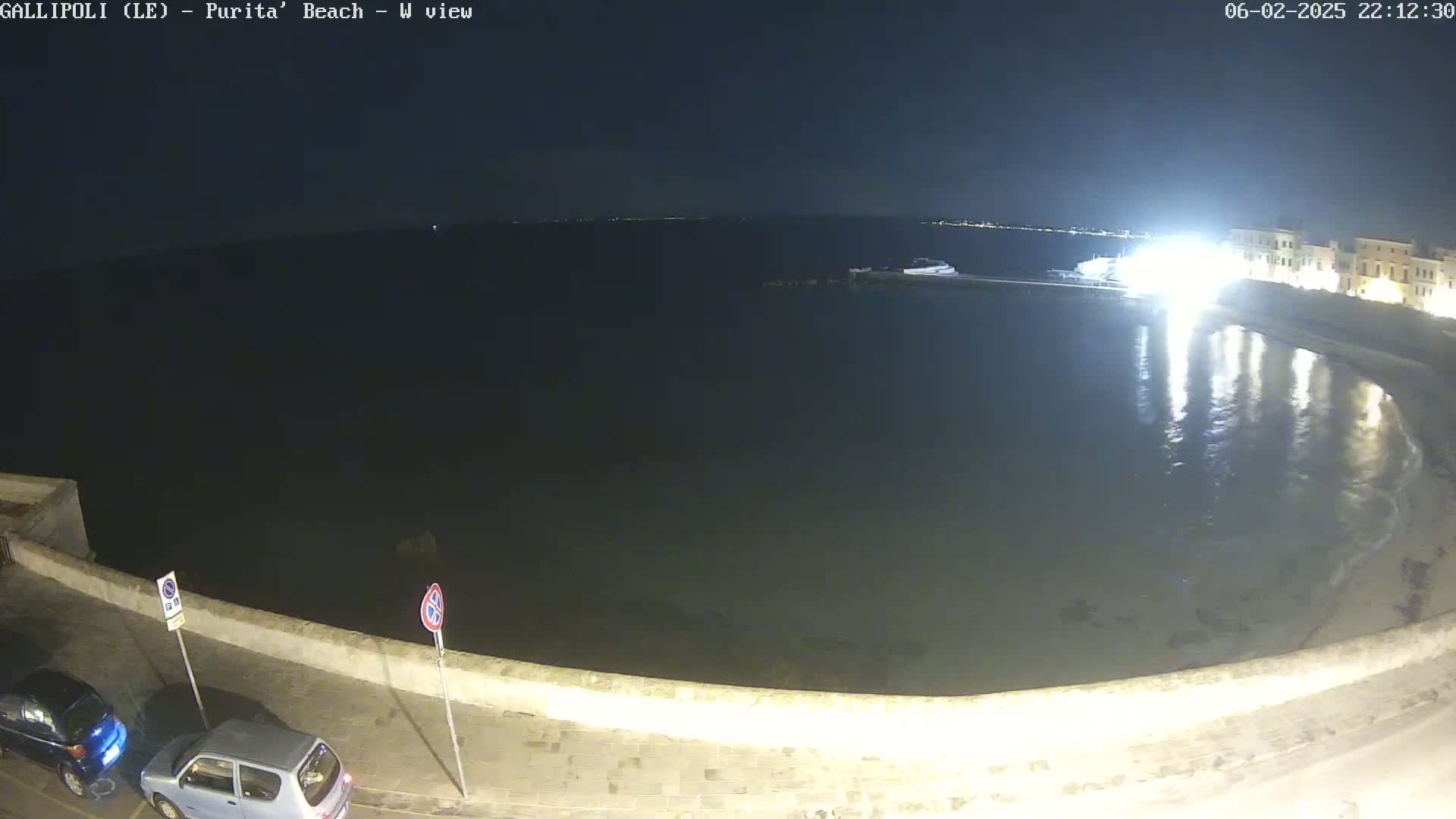 Gallipoli, Purita Beach Live Cam -  Apulia, Italy