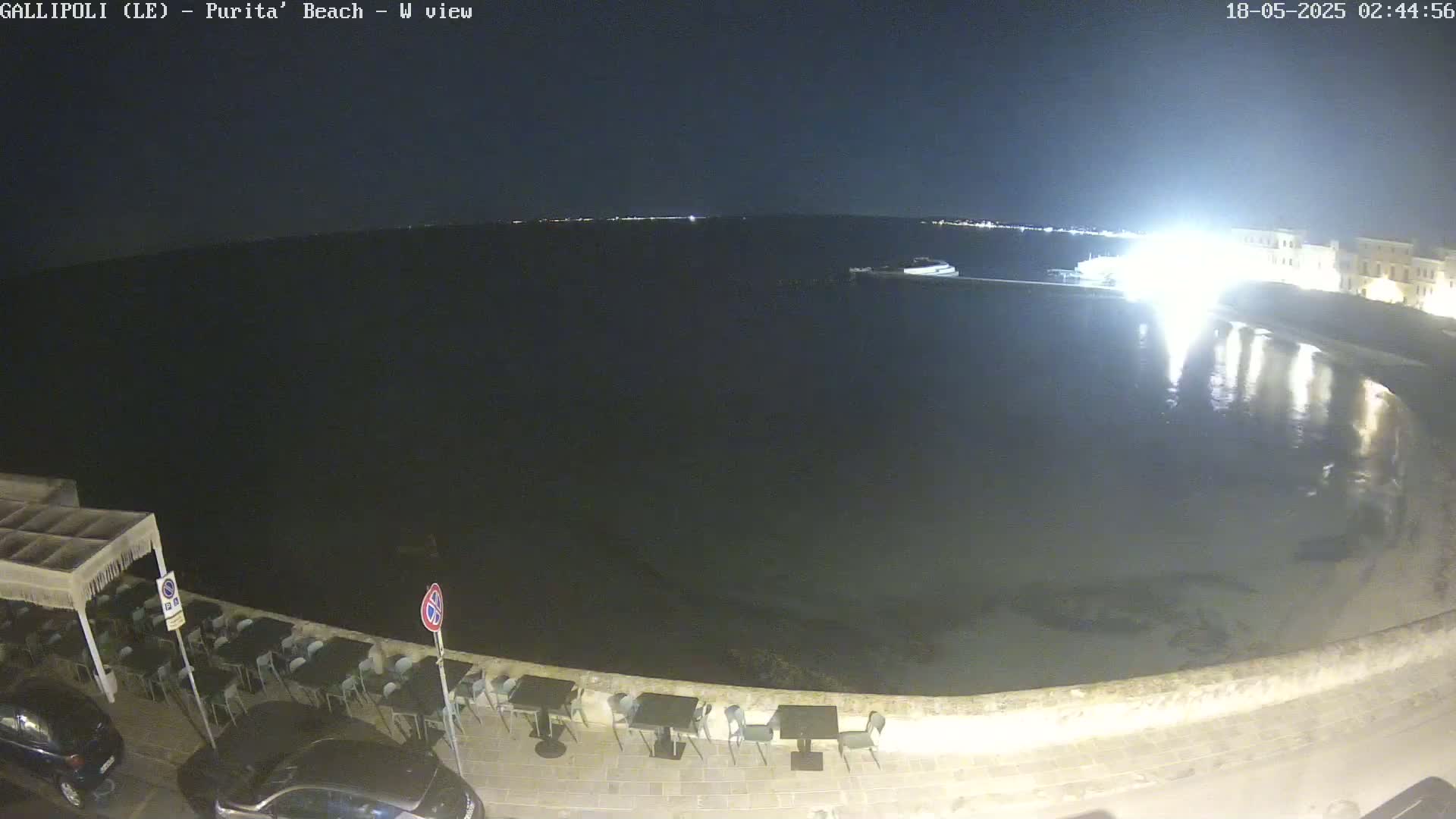 Gallipoli, Purita Beach Live Cam -  Apulia, Italy