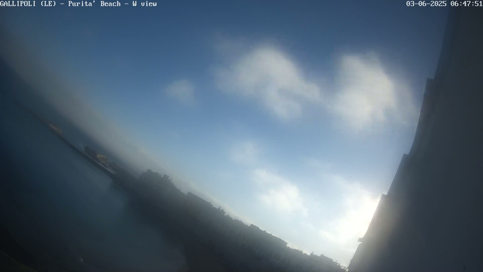 Gallipoli, Purita Beach Live Cam -  Apulia, Italy