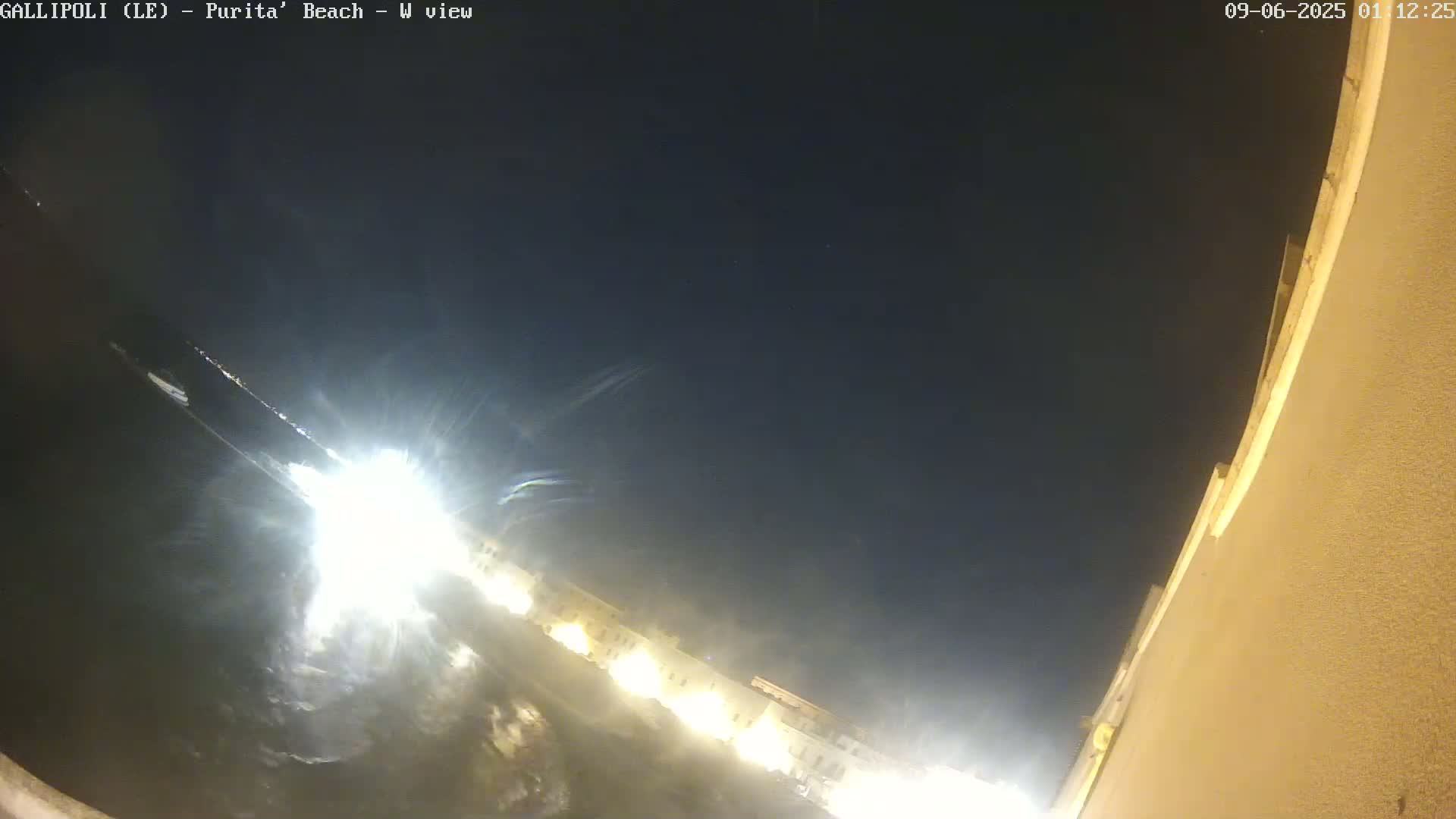 Gallipoli, Purita Beach Live Cam -  Apulia, Italy
