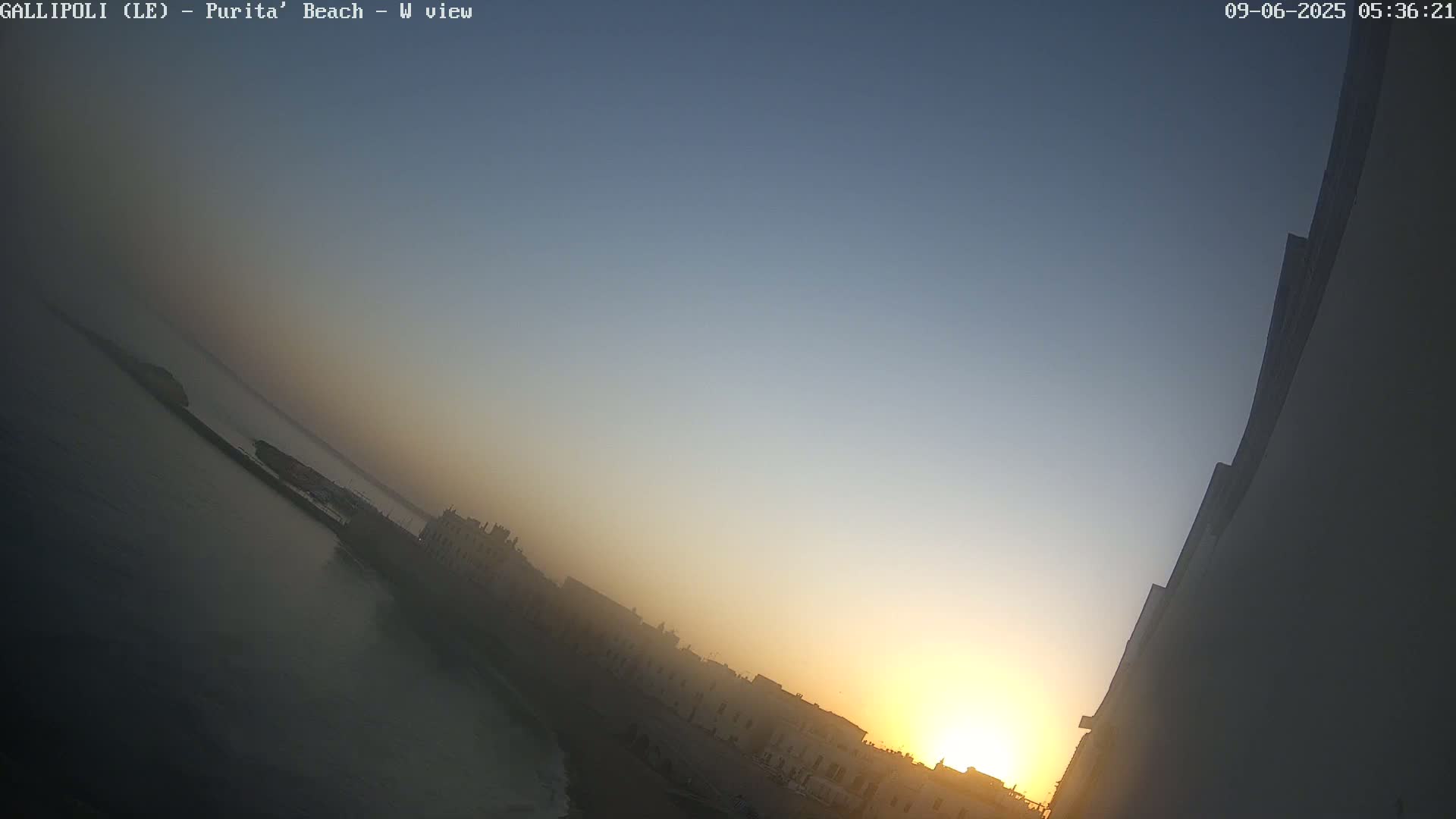 Gallipoli, Purita Beach Live Cam -  Apulia, Italy