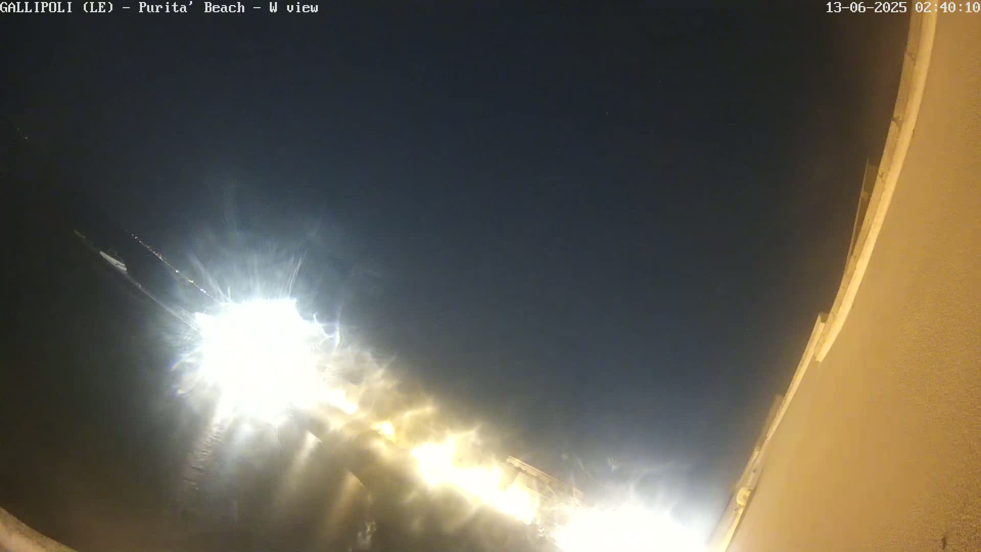 Gallipoli, Purita Beach Live Cam -  Apulia, Italy
