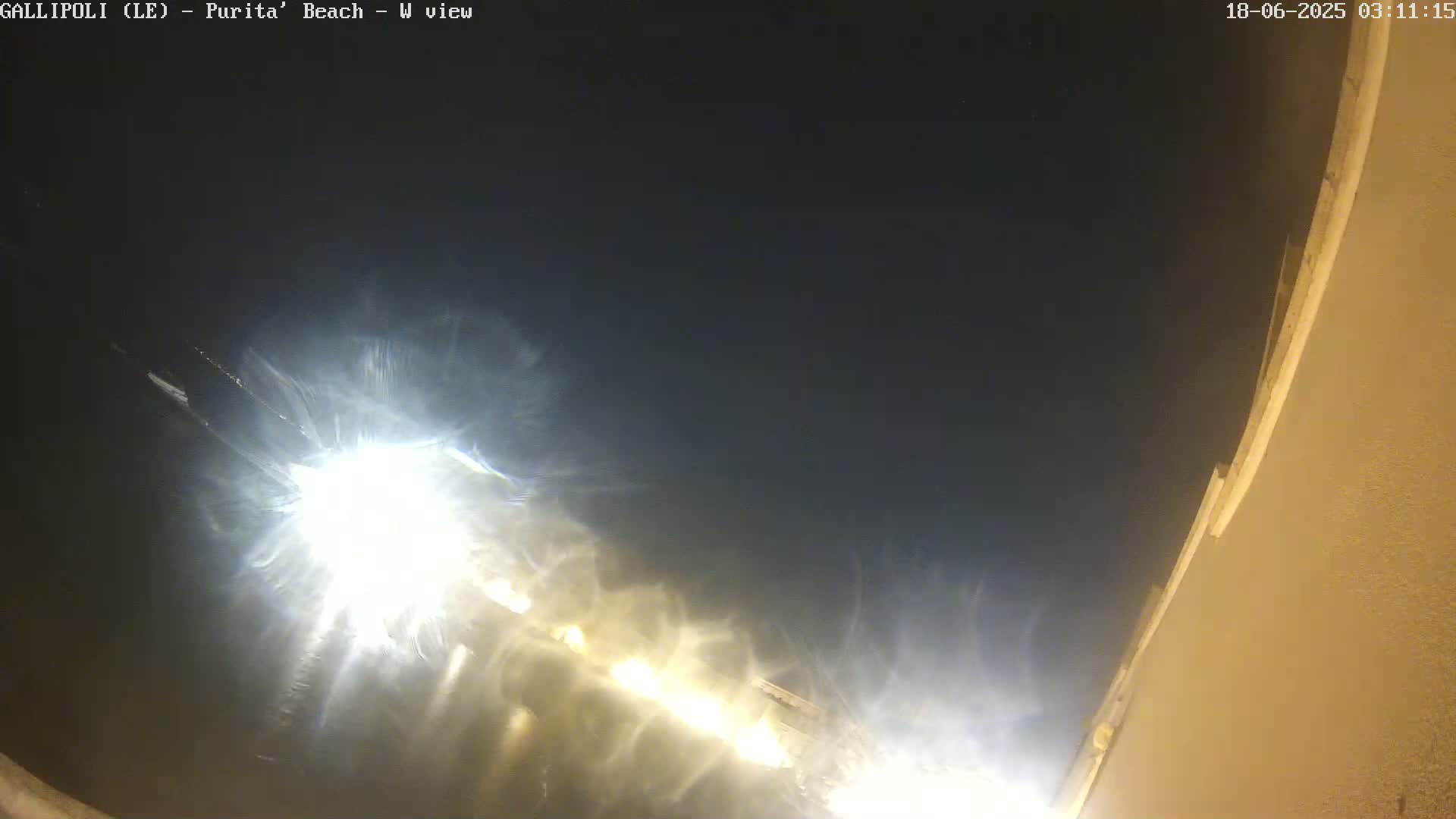 Gallipoli, Purita Beach Live Cam -  Apulia, Italy