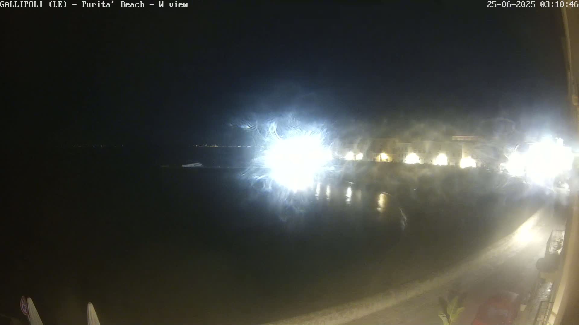 Gallipoli, Purita Beach Live Cam -  Apulia, Italy