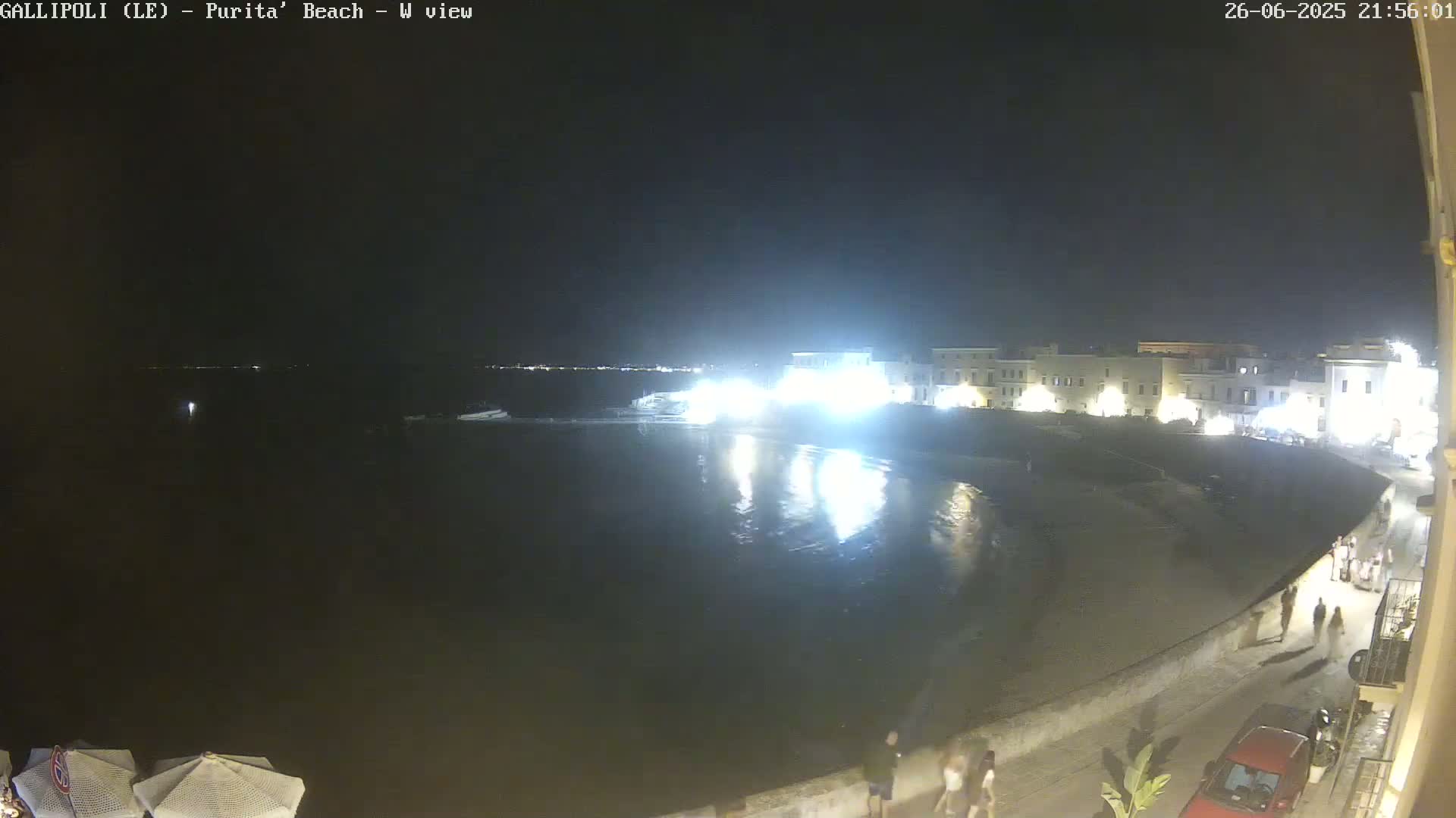 Gallipoli, Purita Beach Live Cam -  Apulia, Italy