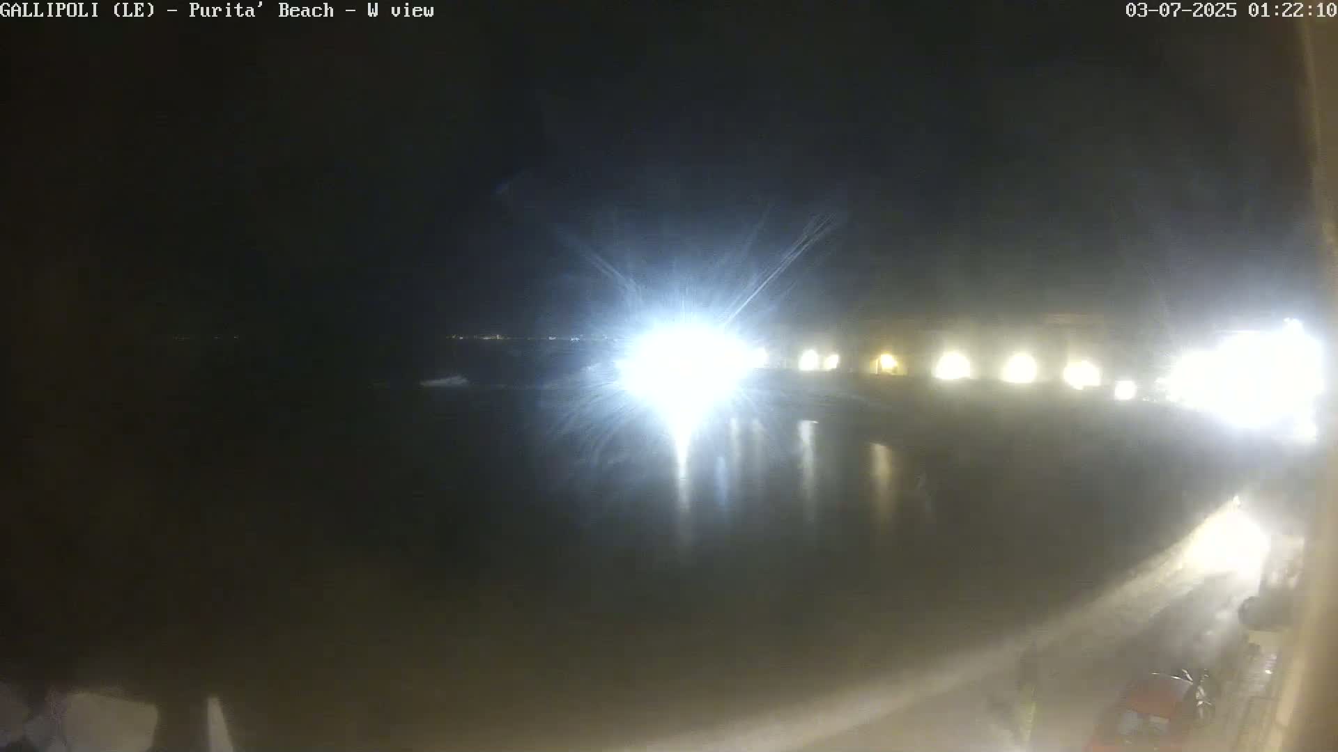 Gallipoli, Purita Beach Live Cam -  Apulia, Italy