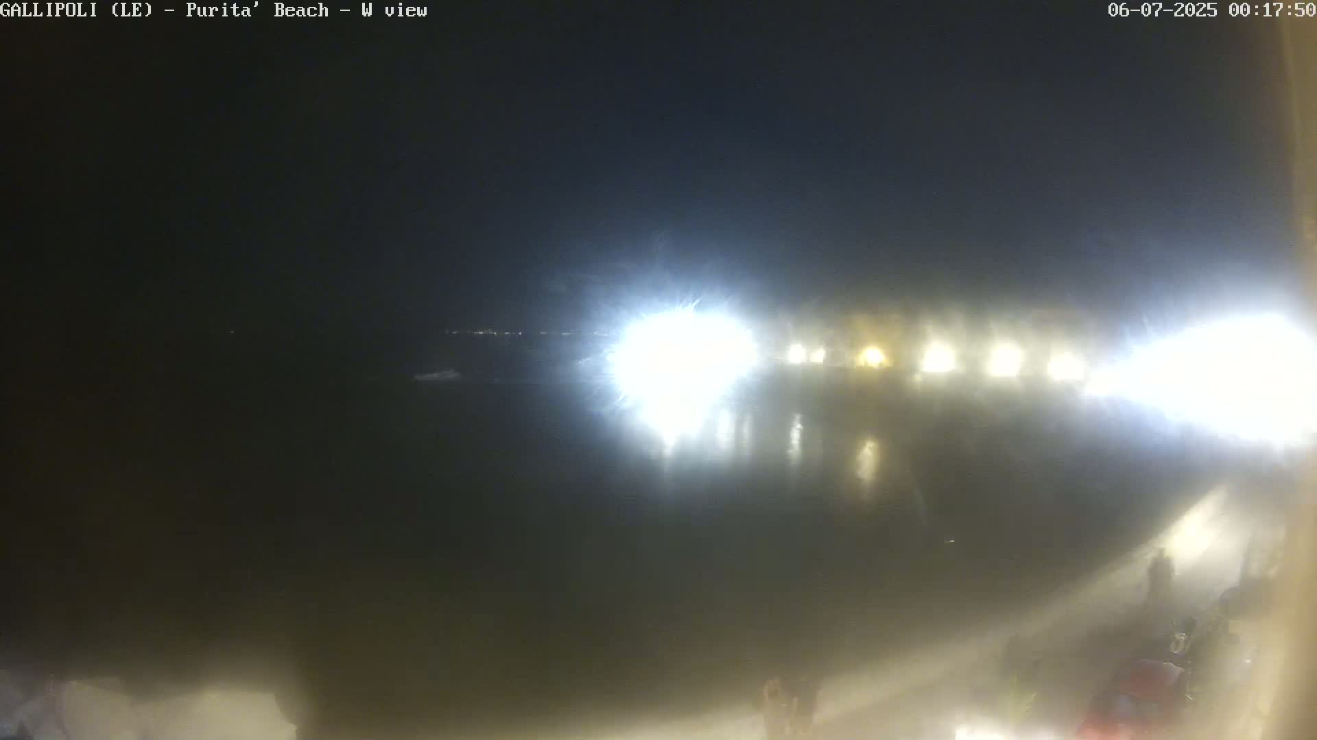 Gallipoli, Purita Beach Live Cam -  Apulia, Italy