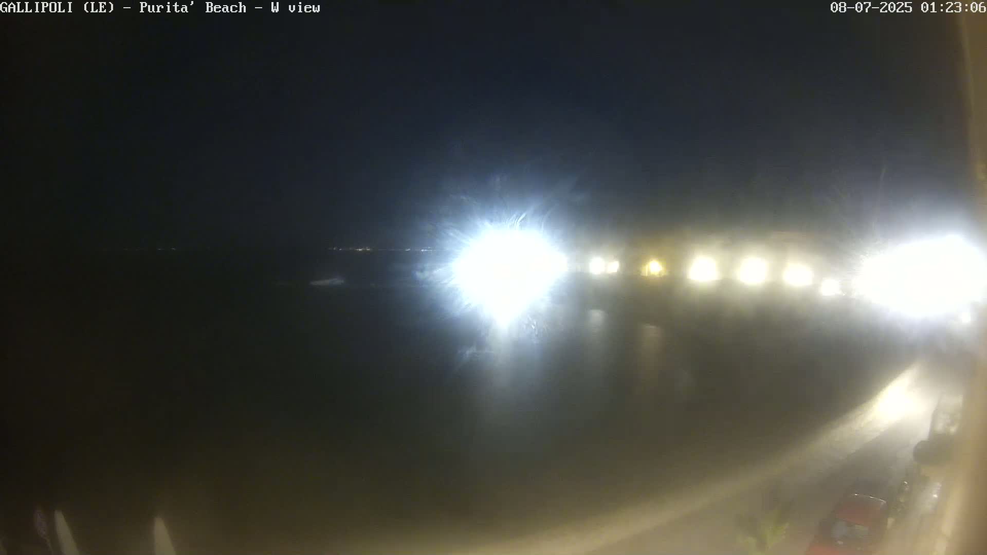 Gallipoli, Purita Beach Live Cam -  Apulia, Italy