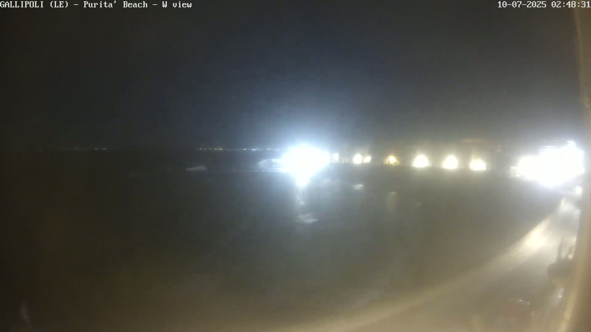 Gallipoli, Purita Beach Live Cam -  Apulia, Italy