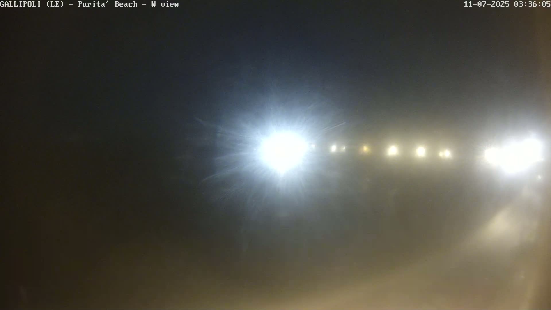Gallipoli, Purita Beach Live Cam -  Apulia, Italy