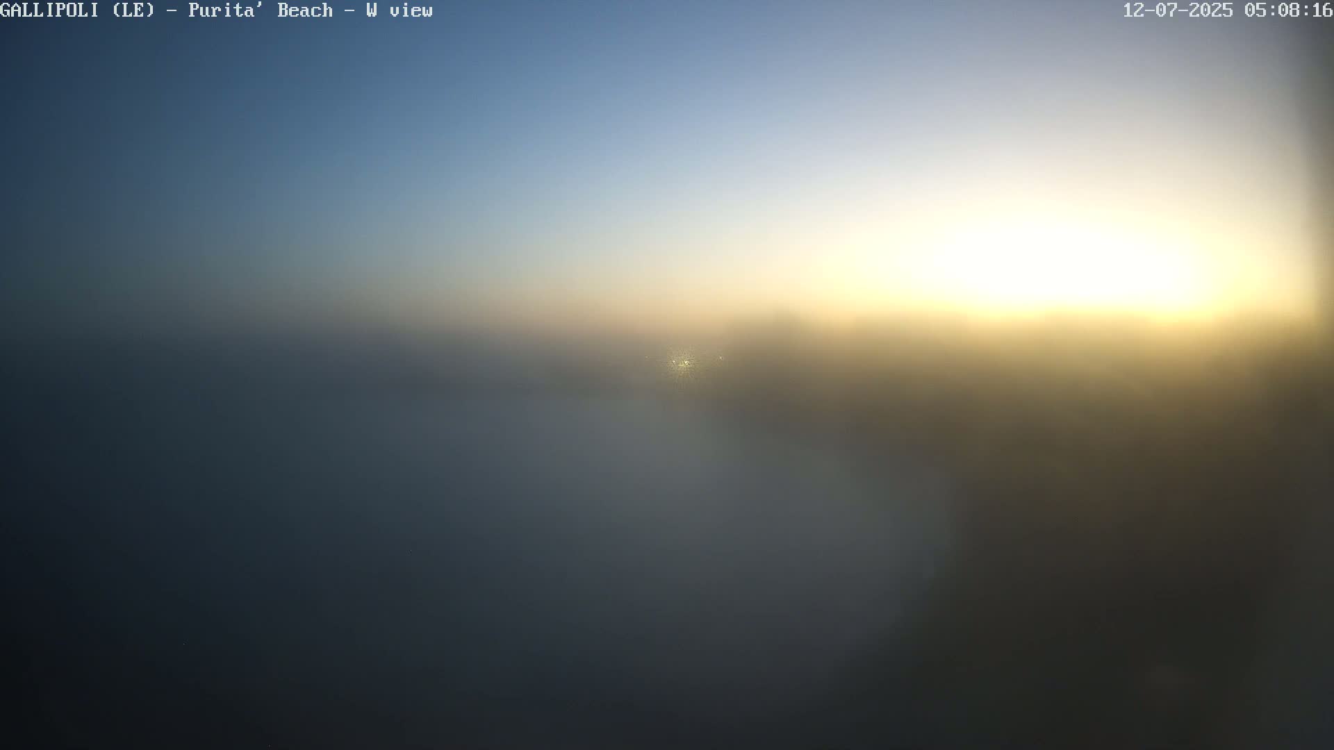 Gallipoli, Purita Beach Live Cam -  Apulia, Italy