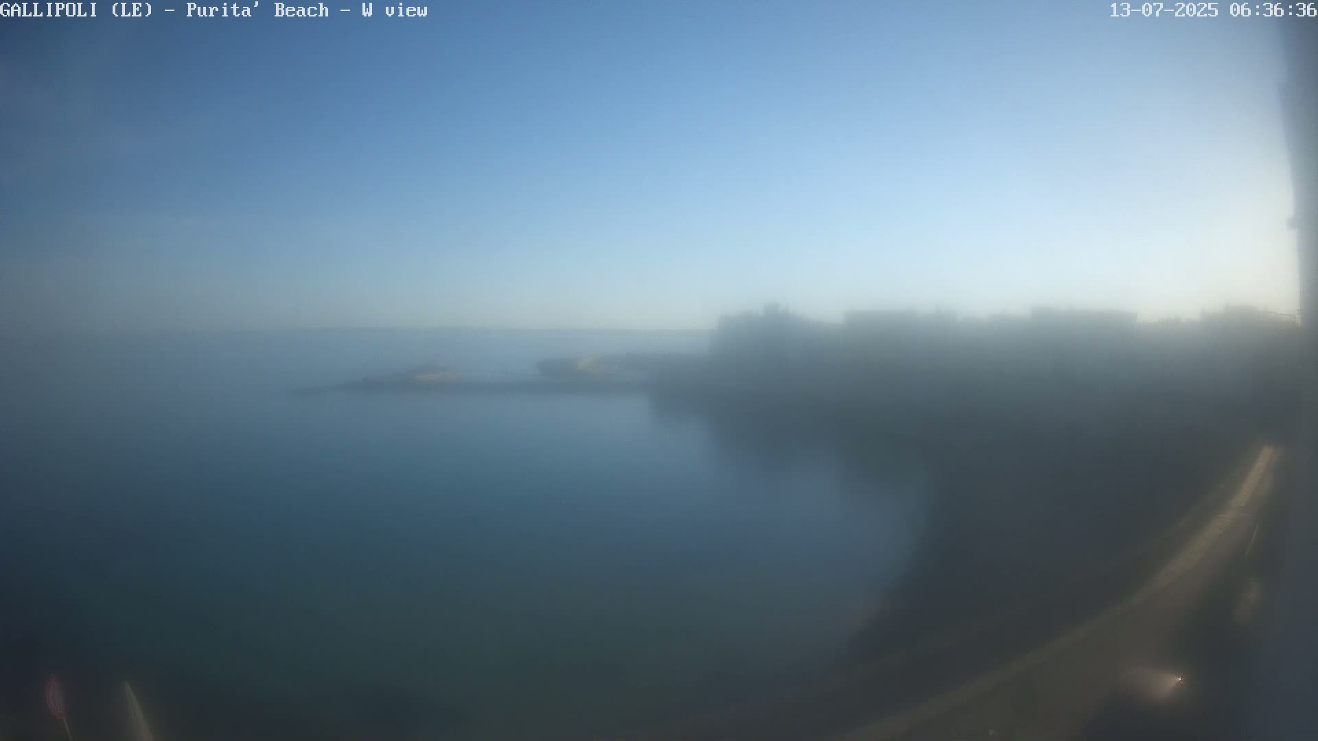 Gallipoli, Purita Beach Live Cam -  Apulia, Italy