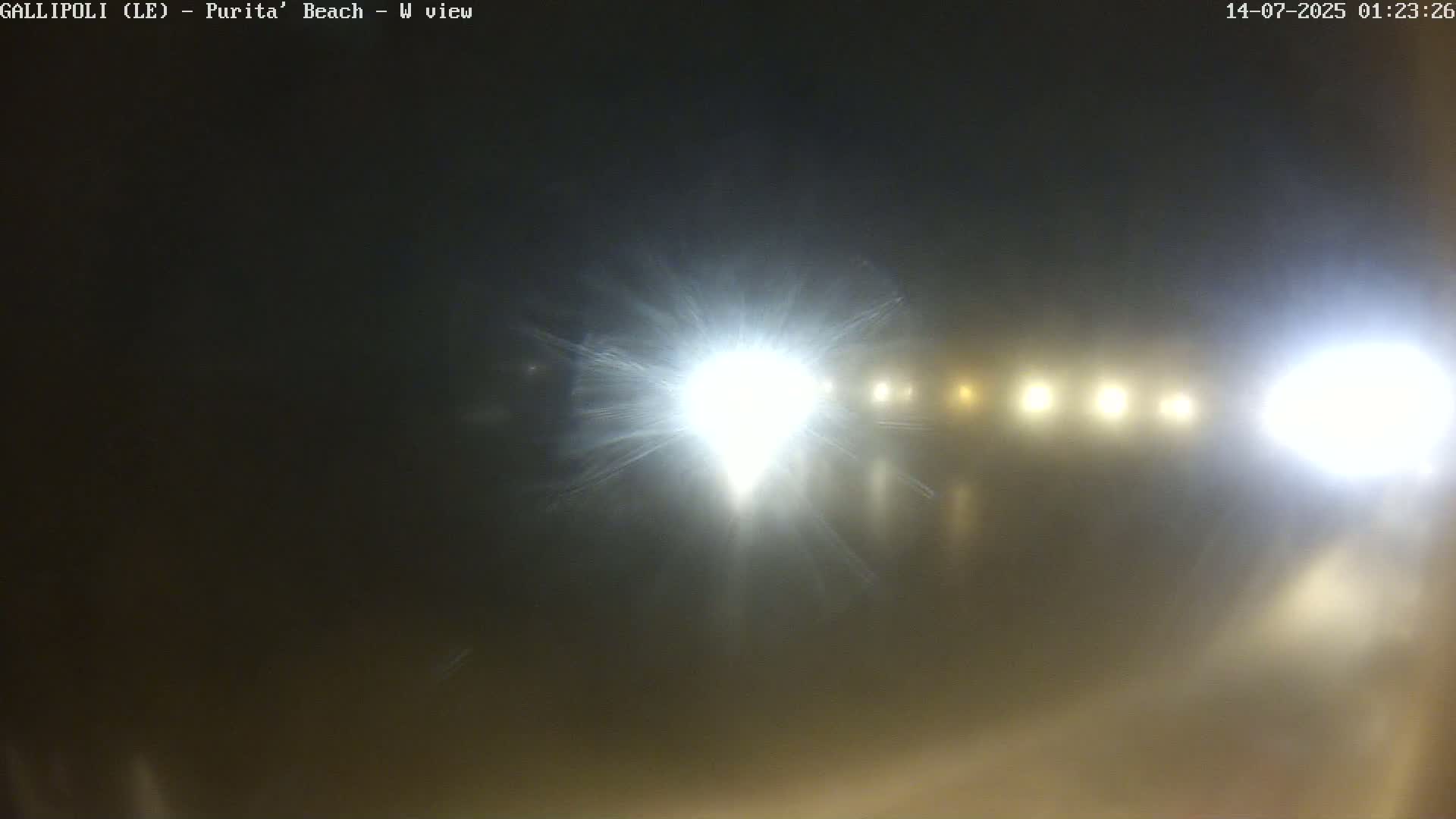 Gallipoli, Purita Beach Live Cam -  Apulia, Italy