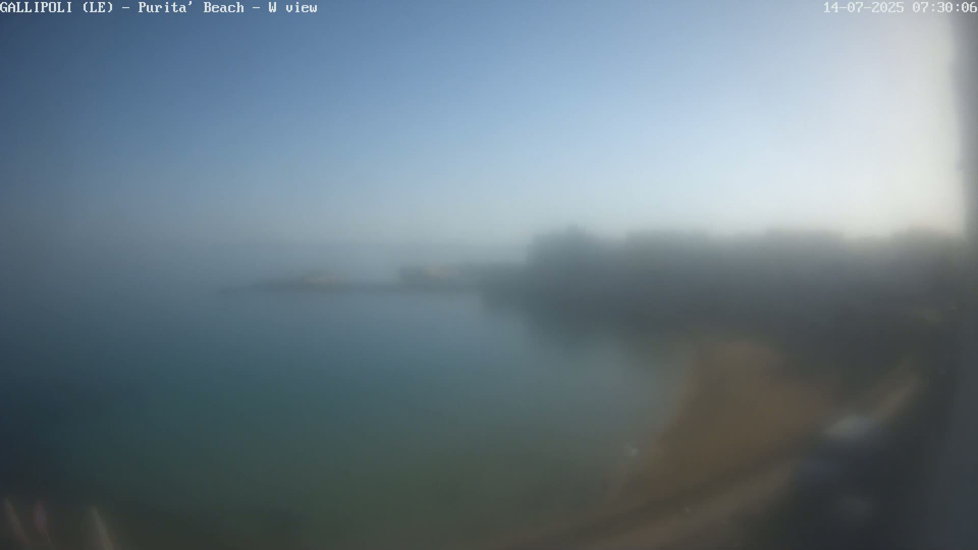Gallipoli, Purita Beach Live Cam -  Apulia, Italy