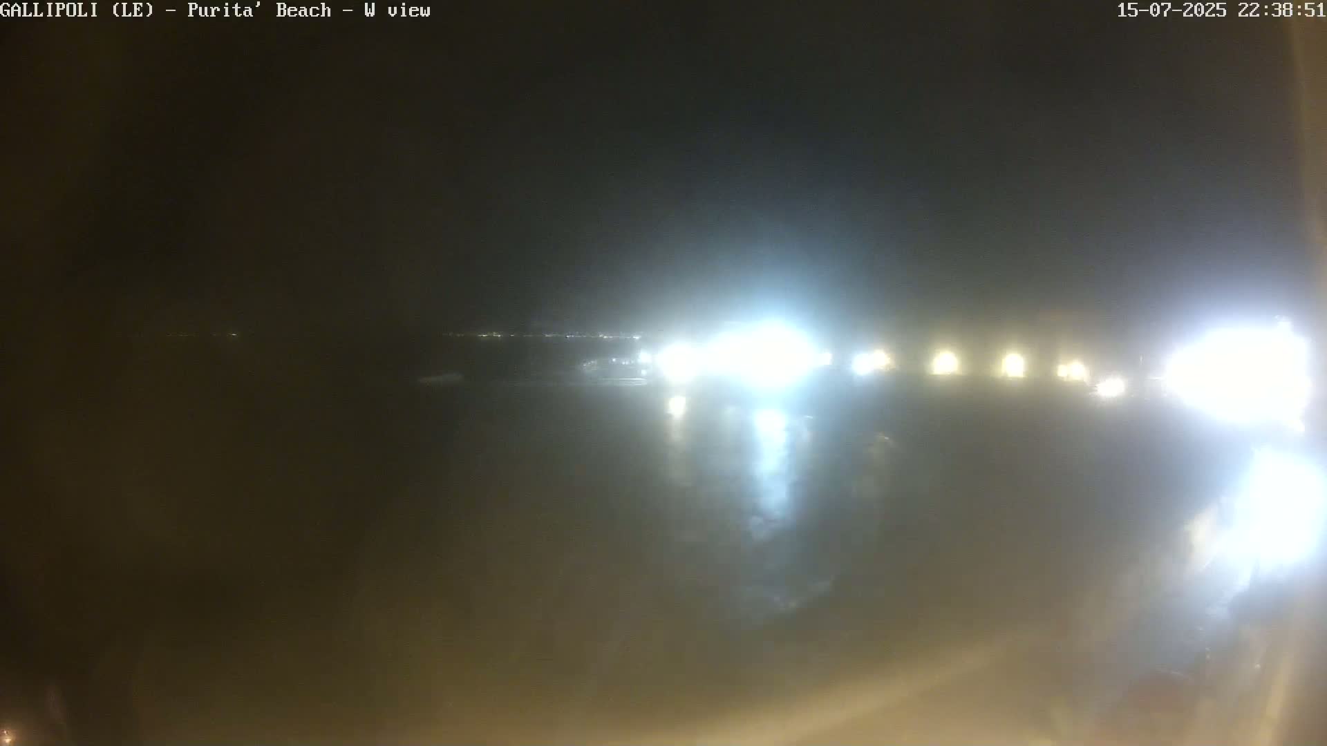 Gallipoli, Purita Beach Live Cam -  Apulia, Italy
