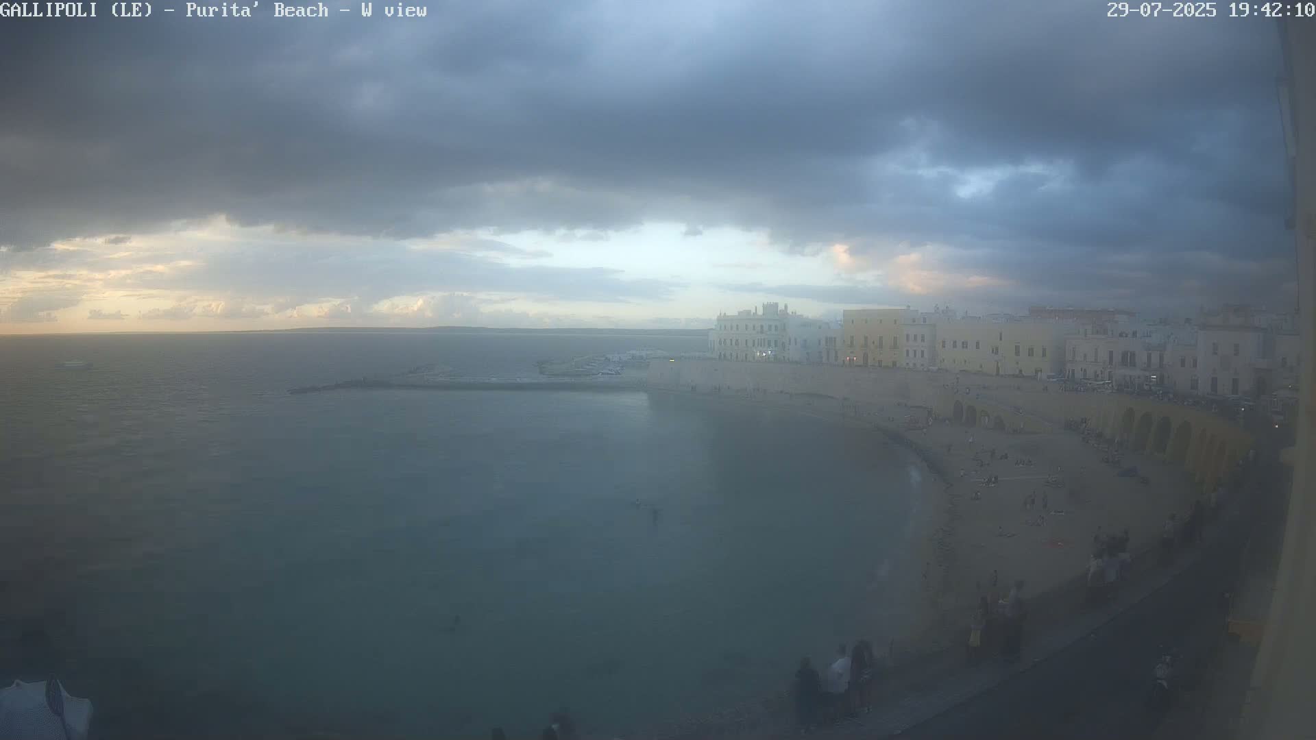 Gallipoli, Purita Beach Live Cam -  Apulia, Italy