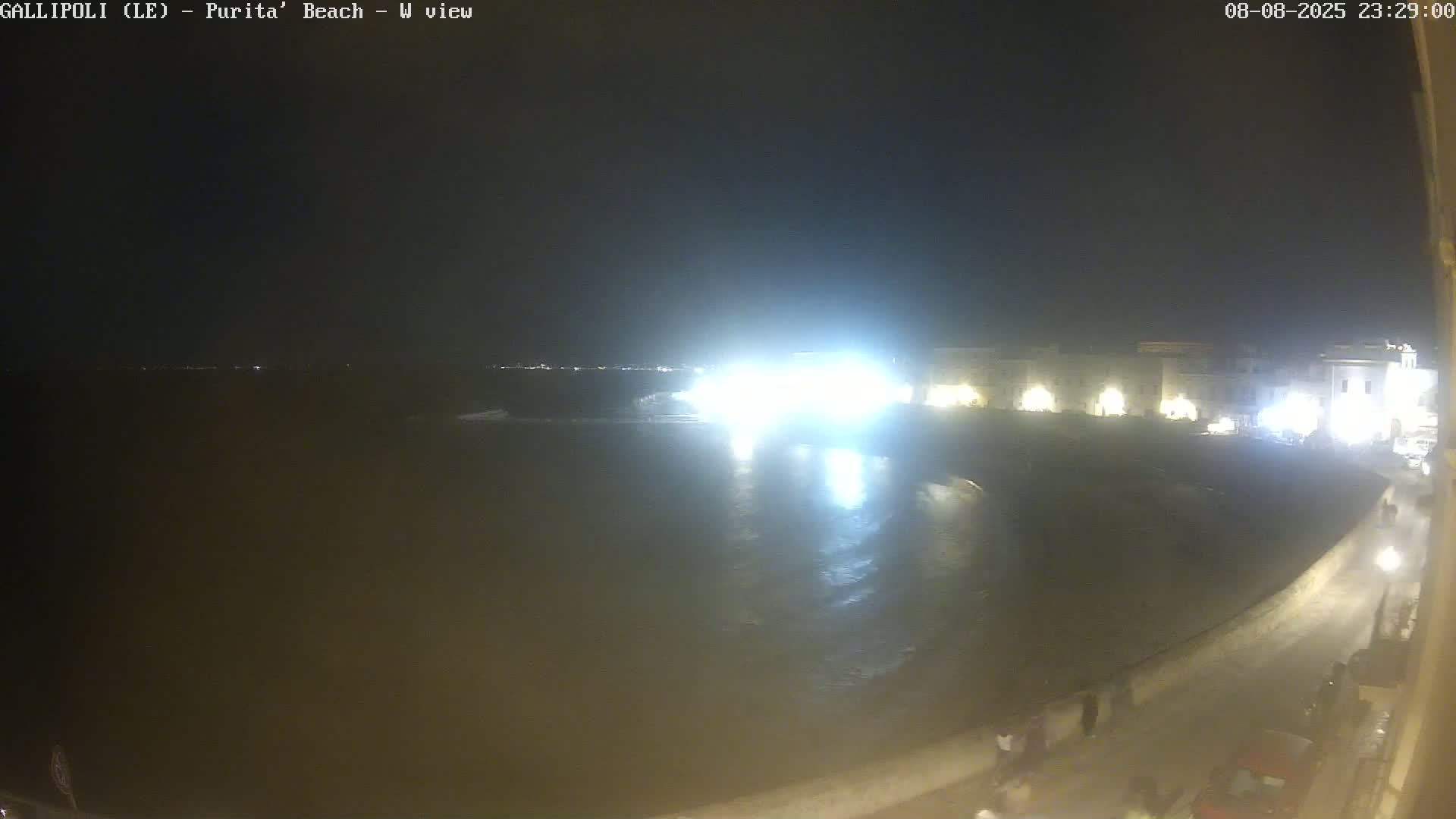 Gallipoli, Purita Beach Live Cam -  Apulia, Italy