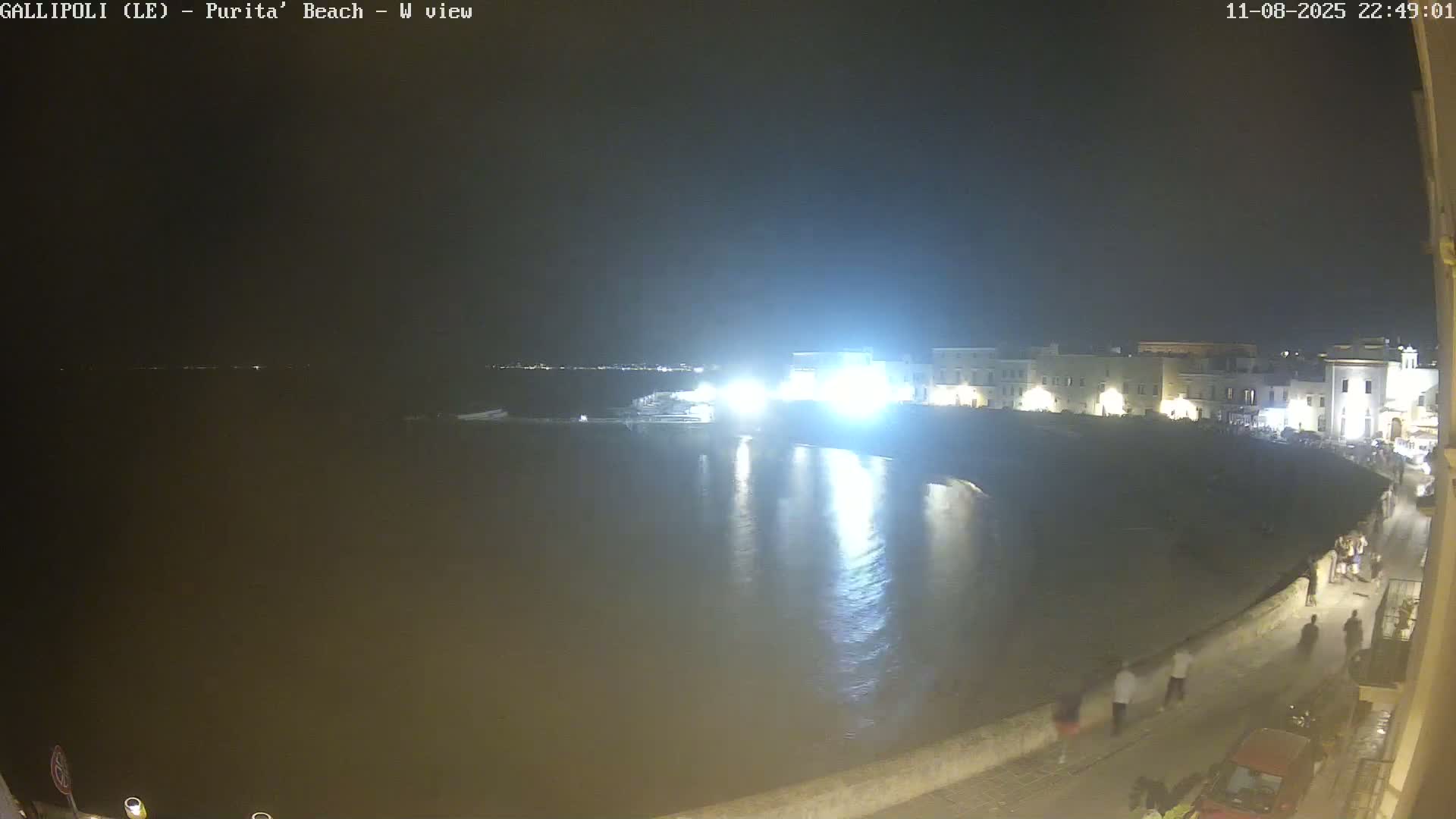 Gallipoli, Purita Beach Live Cam -  Apulia, Italy