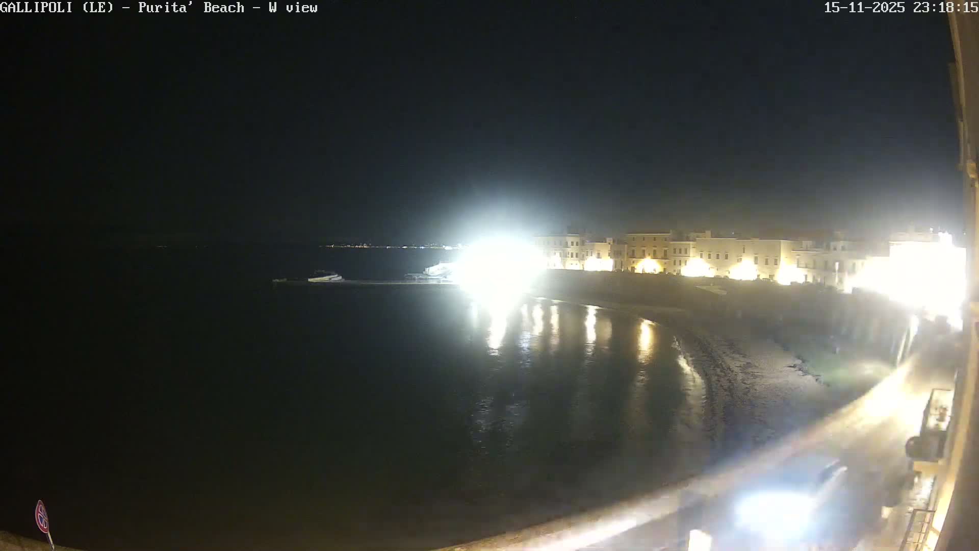 Gallipoli, Purita Beach Live Cam -  Apulia, Italy