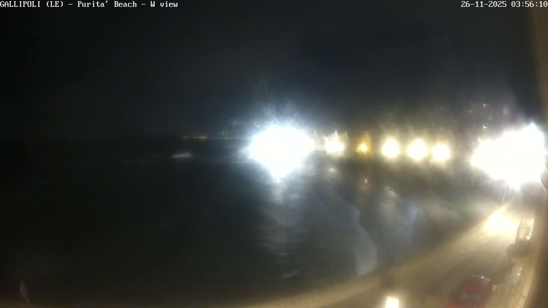 Gallipoli, Purita Beach Live Cam -  Apulia, Italy